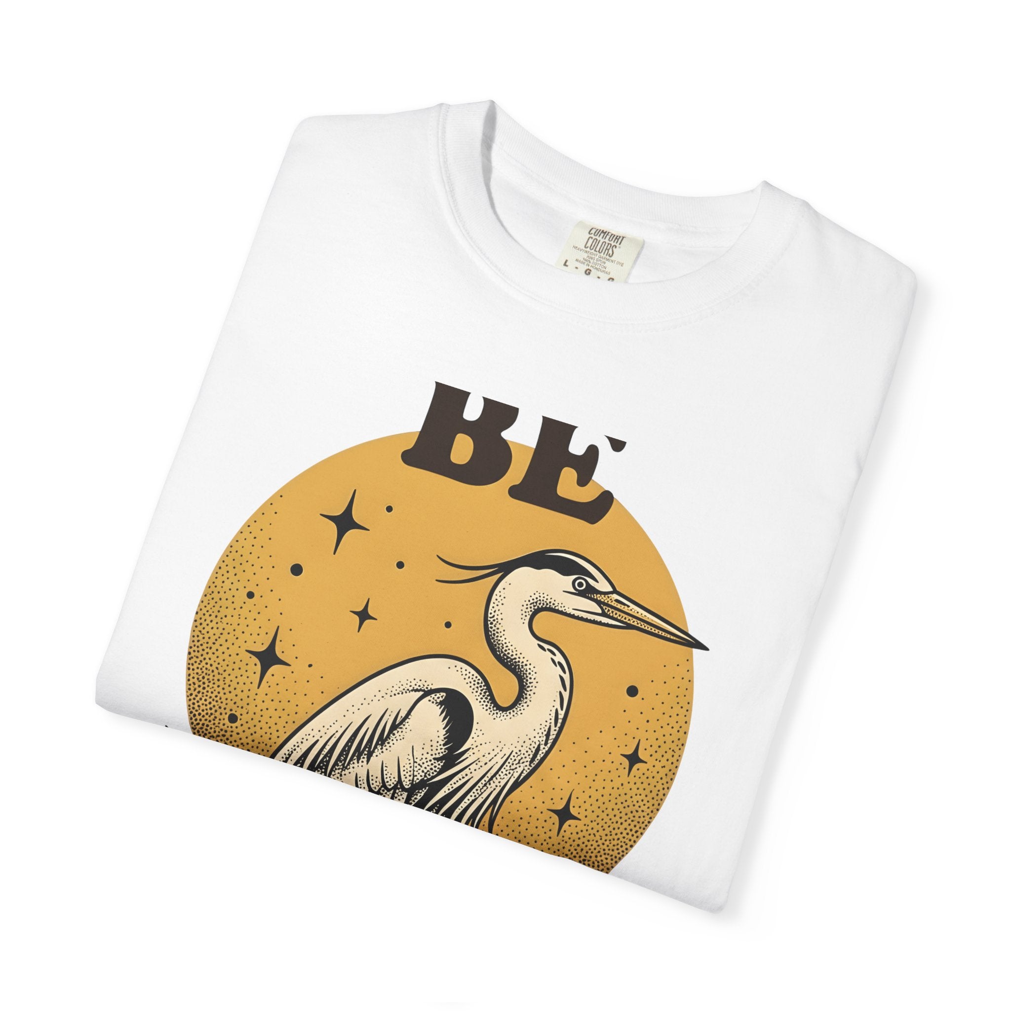 Stork Bird Shirt Nature Creatures Gift Women Heritage Tee Crane T-Shirt Wildlife Fan Heritaget Tshirt Animal Graphic Vintage-Inspired Night