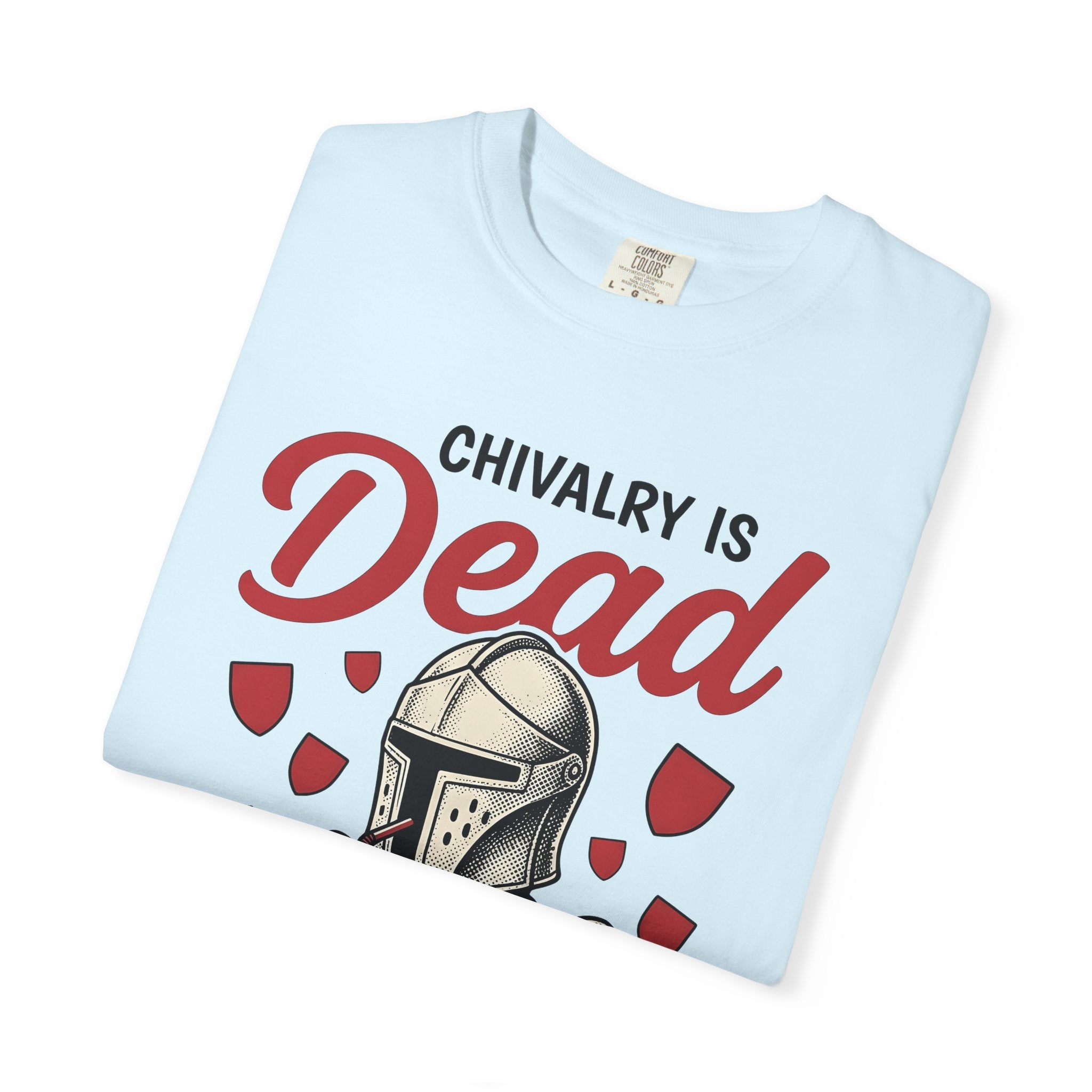 Knight Armor Shirt St. Valentine's Day Comedy Gift Women Retro Tee Armour T-Shirt Valentine Fan Vintage Tshirt Humor Graphic Hand Drawn