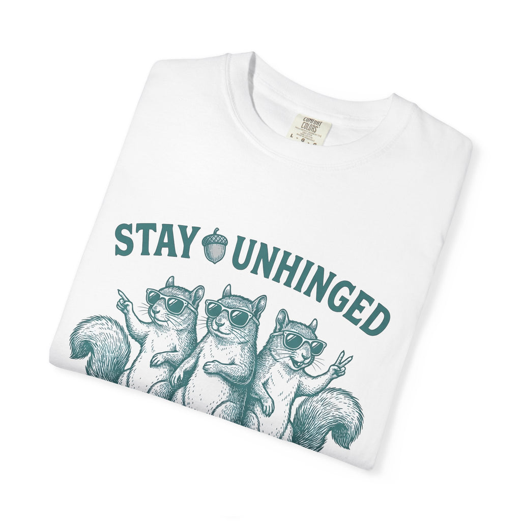 Squirrel Trio Shirt Funny Animal Gift Women Hand Drawn Tee Chipmunk T-Shirt Humor Fan Illustrated Tshirt Wildlife Graphic Vintage Sunglasses