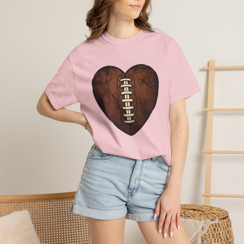 Football Love Shirt Moms Games Gift Women Retro Tee Soccer T-Shirt Mom Fan Vintage Tshirt Gaming Graphic Antique Thread Tshirt