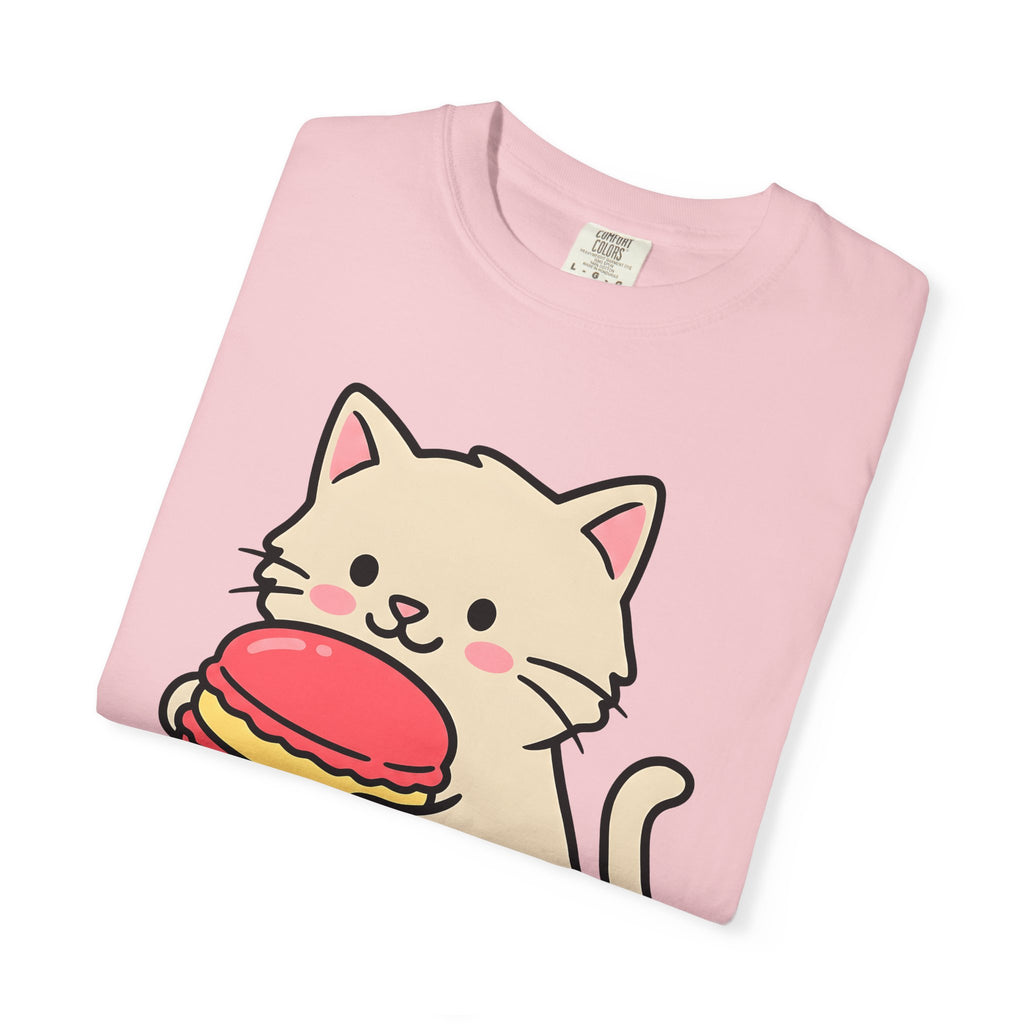 Cat Confection Shirt Cat Snacks Gift Women Sweet Tee Pastry T-Shirt Cat Fan Cute Tshirt Treat Graphic Graphic Dessert Cookie Tshirt