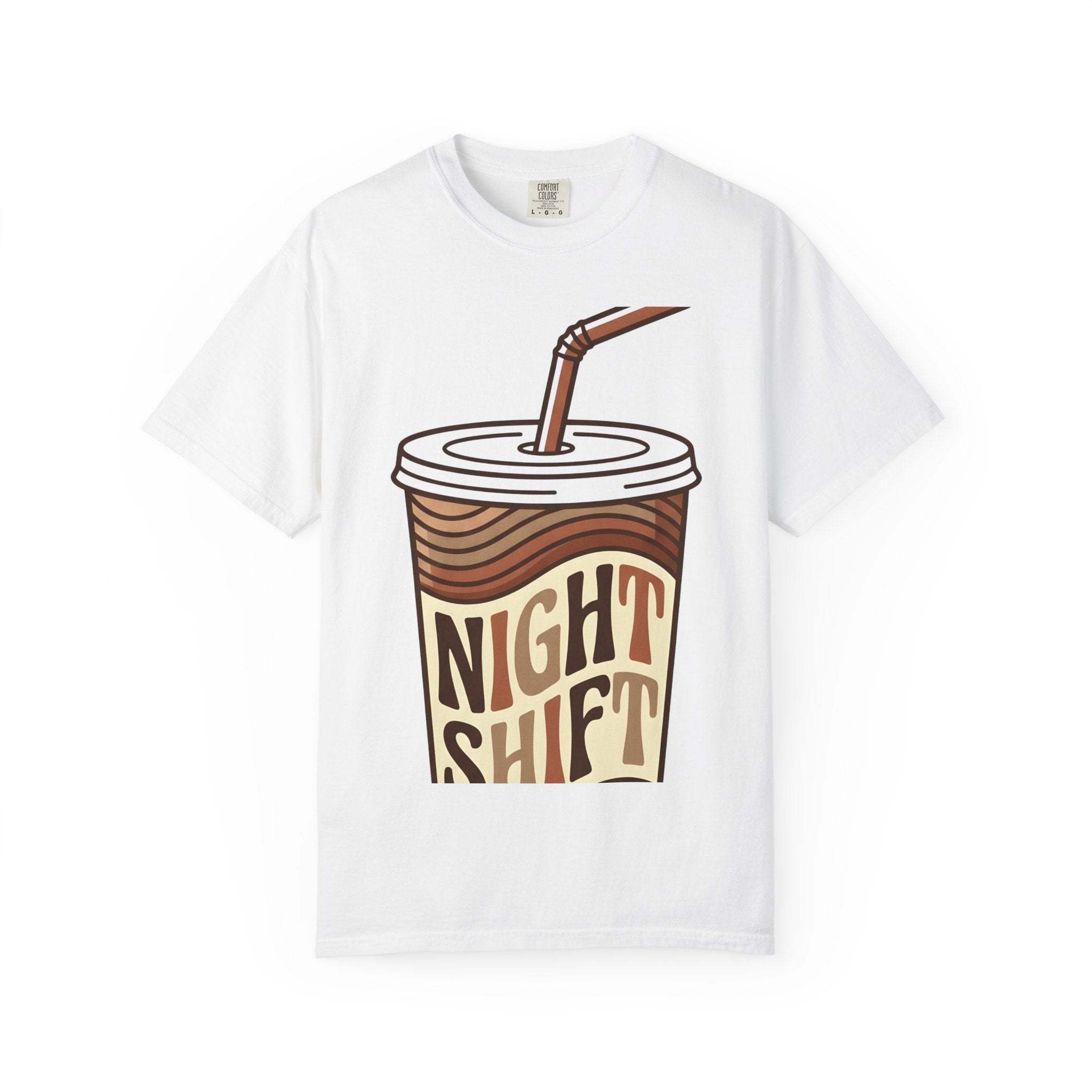 Coffee Mug Shirt Nurses Espresso Gift Women Comic Tee Mug T-Shirt Nurse Enthusiast Cartoon Tshirt Coffee Graphic Vintage Sip Tube Tshirt