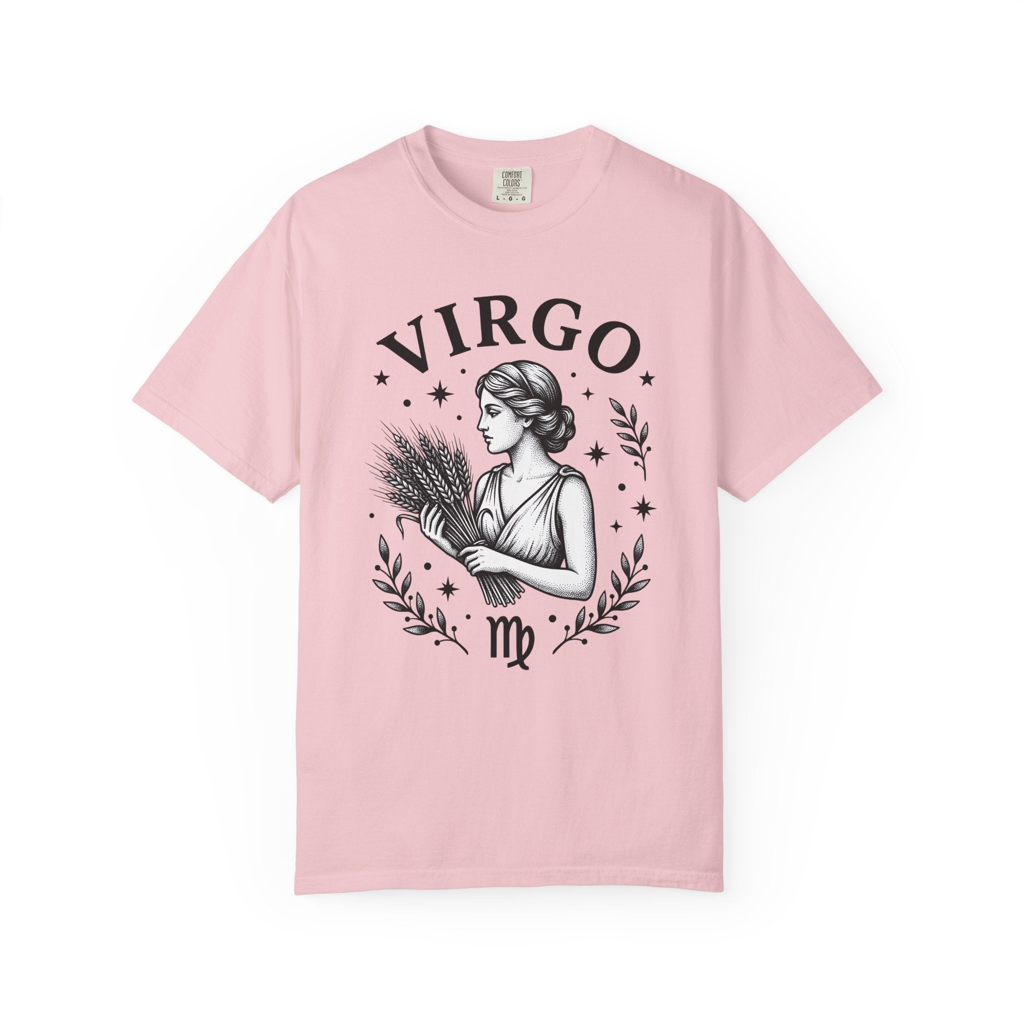 Astrology Woman Shirt Zodiac Horoscope Gift Women Retro Tee Astrology T-Shirt Zodiac Fan Vintage Tshirt Astrology Graphic Sketch Grain