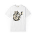 Hyena Loudspeaker Shirt Animals Casual Wear Gift Women Traditional Tee Megaphone T-Shirt Wildlife Fan Vintage Tshirt Streetwear Graphic Hand