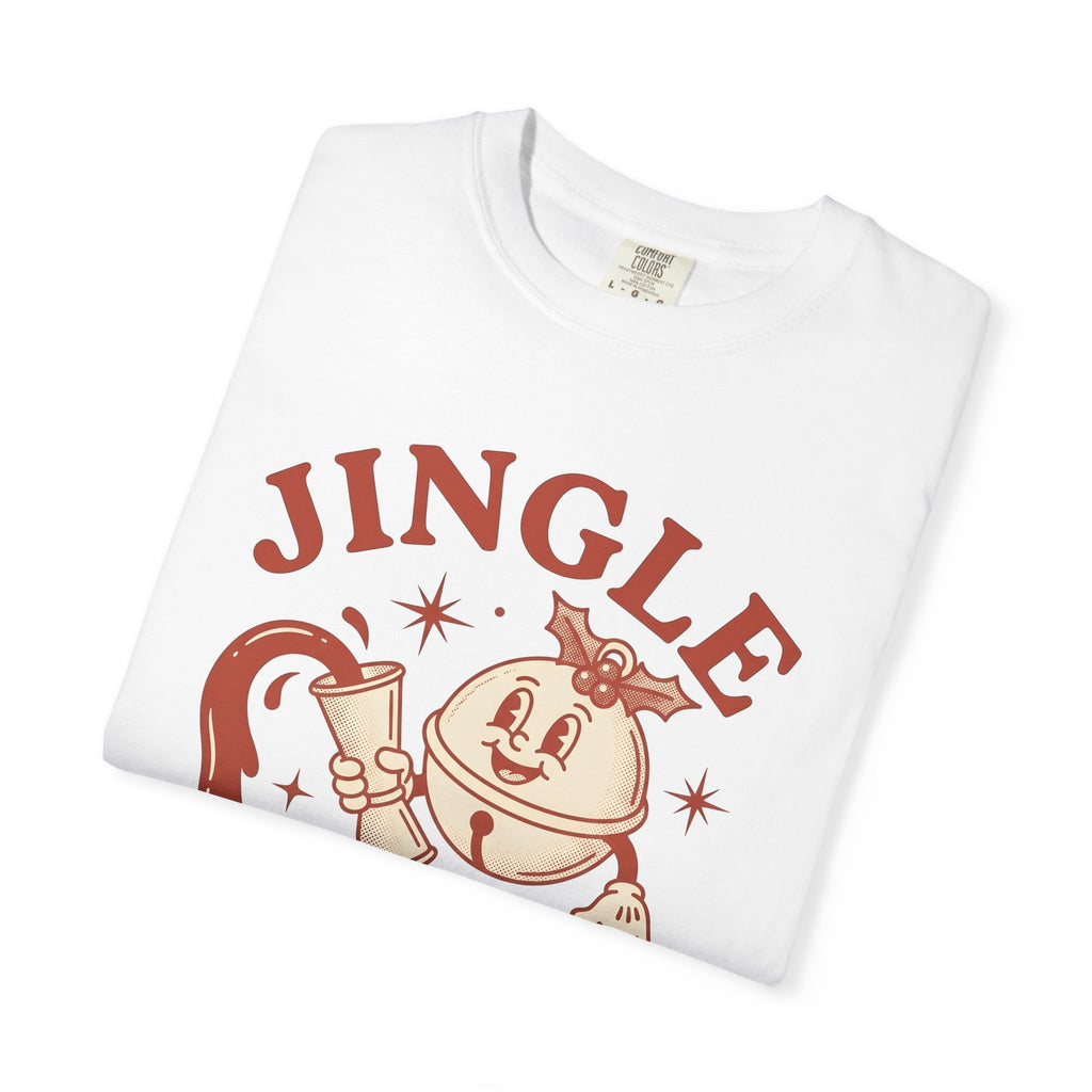 Bell Figure Shirt Christmas Celebration Gift Women Classic Tee Bell T-Shirt Christmas Fan Vintage Tshirt Party Graphic Nostalgic Mistletoe