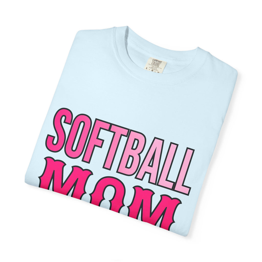 Athletic Mom Shirt Moms Baseball Gift Women Solid Tee Fitness Mom T-Shirt Mom Enthusiast Bold Tshirt Softball Graphic Vintage Pink Font