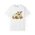 Young Lambs Shirt Easter Pets Gift Women Line Art Tee Lamb T-Shirt Easter Fan Baby Sheep Tshirt Animal Graphic Classic Flower Bouquet Tshirt