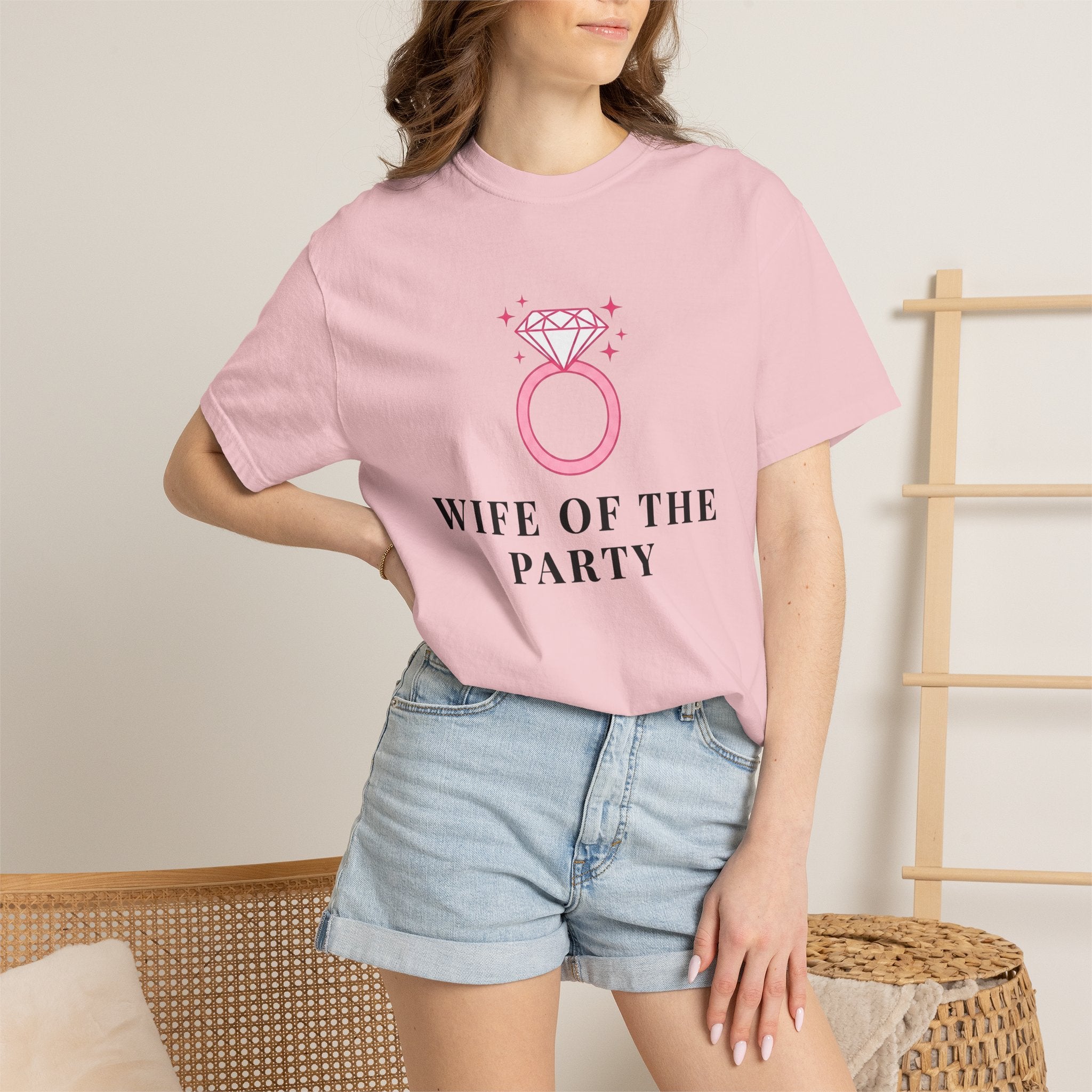 Diamond Ring Shirt Bridal Bachelorette Gift Women Minimalist Tee Engagement Ring T-Shirt Bride Fan Simple Tshirt Hen Party Graphic Modern