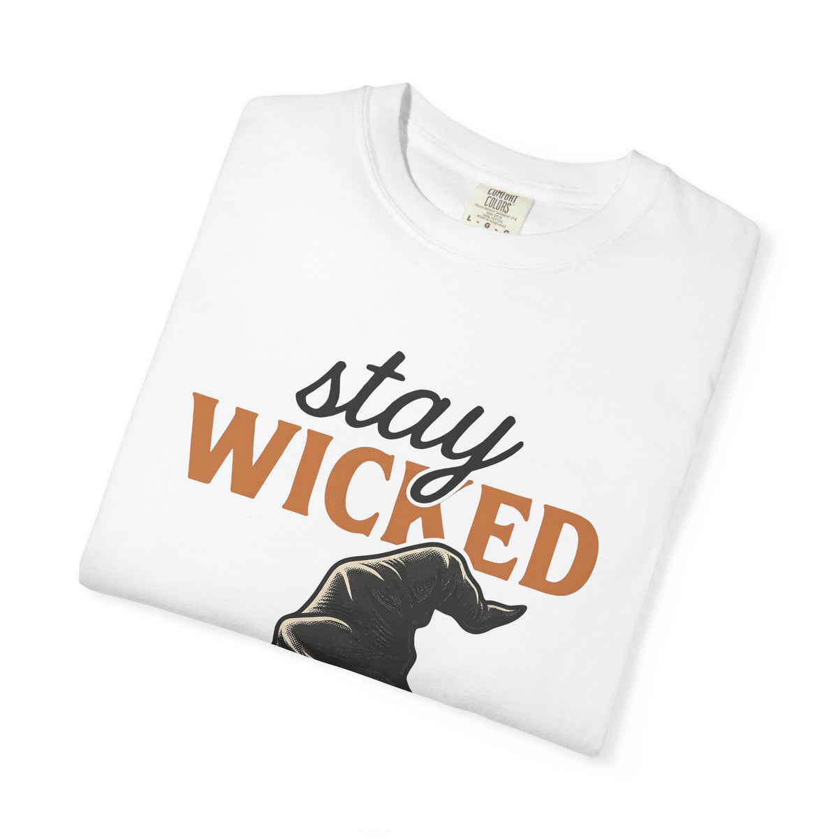 Witch Hat Shirt Halloween Sorcery Gift Women Retro Tee Pointy Hat T-Shirt Horror Fan Vintage Tshirt Magic Graphic Sketch Clasp Tshirt
