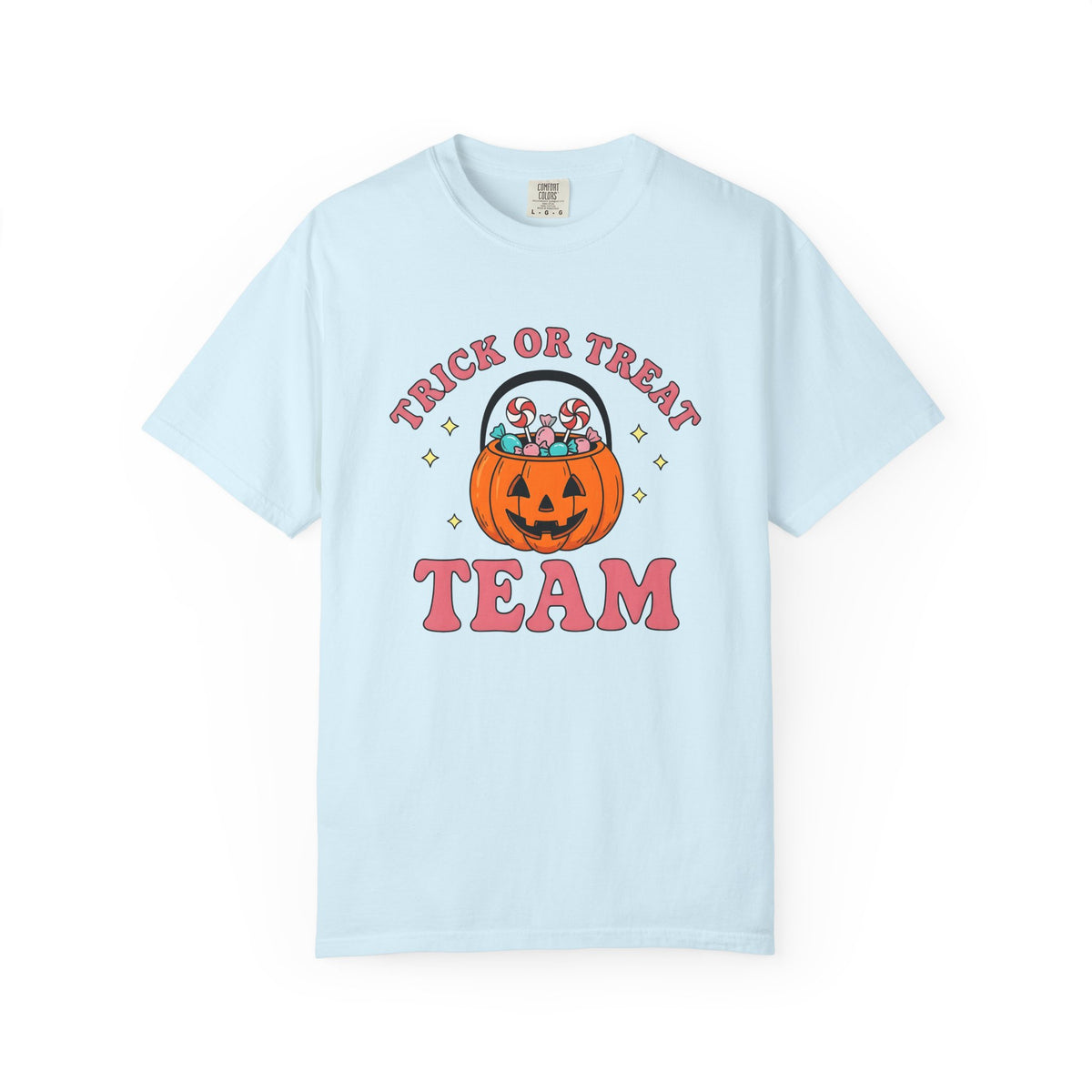 Halloween Candy Bucket Shirt Halloween Gathering Unisex Gift Sketch Tee Trick Or