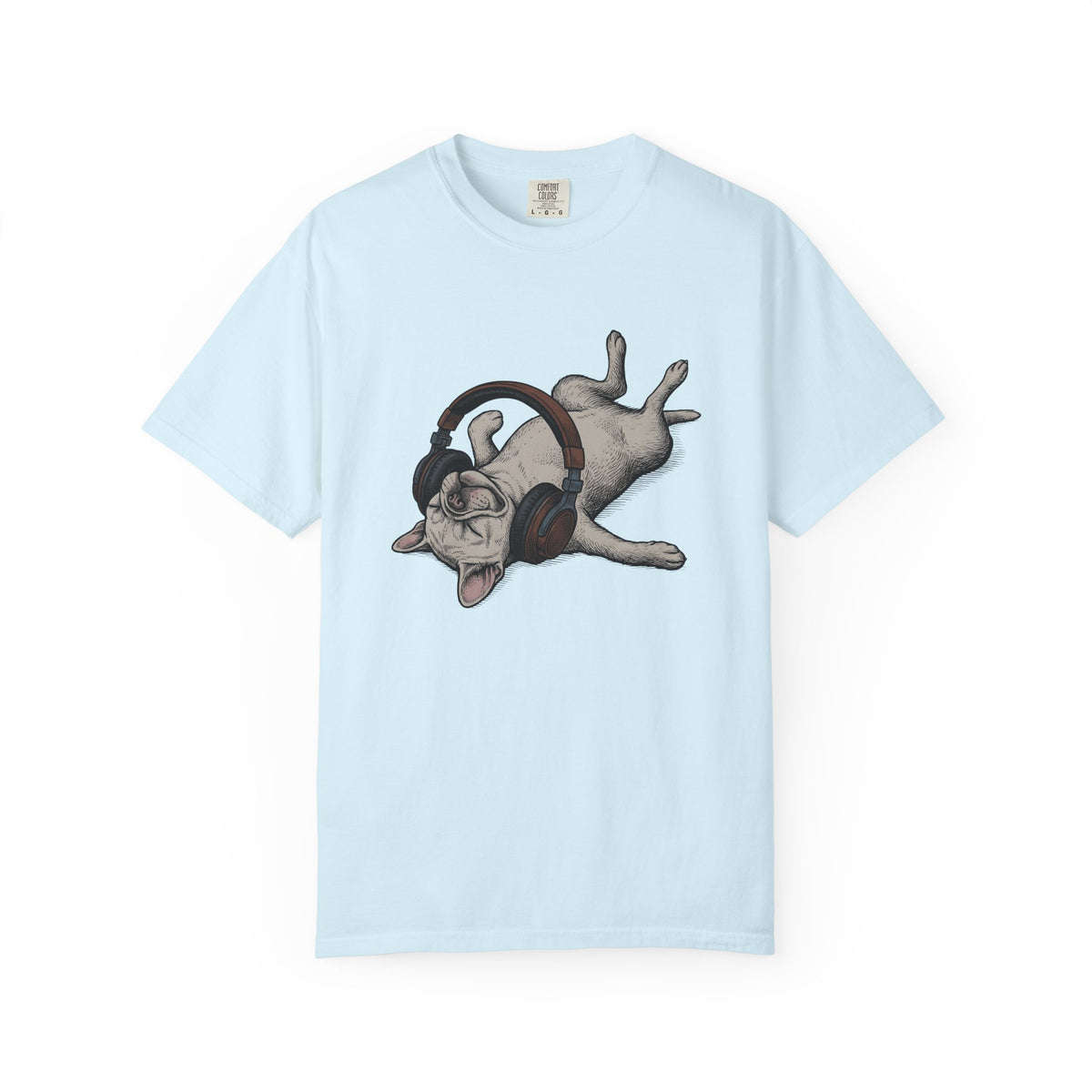 French Bulldog Shirt Dog Instruments Unisex Gift Cartoon Tee Bulldog T-Shirt Dog