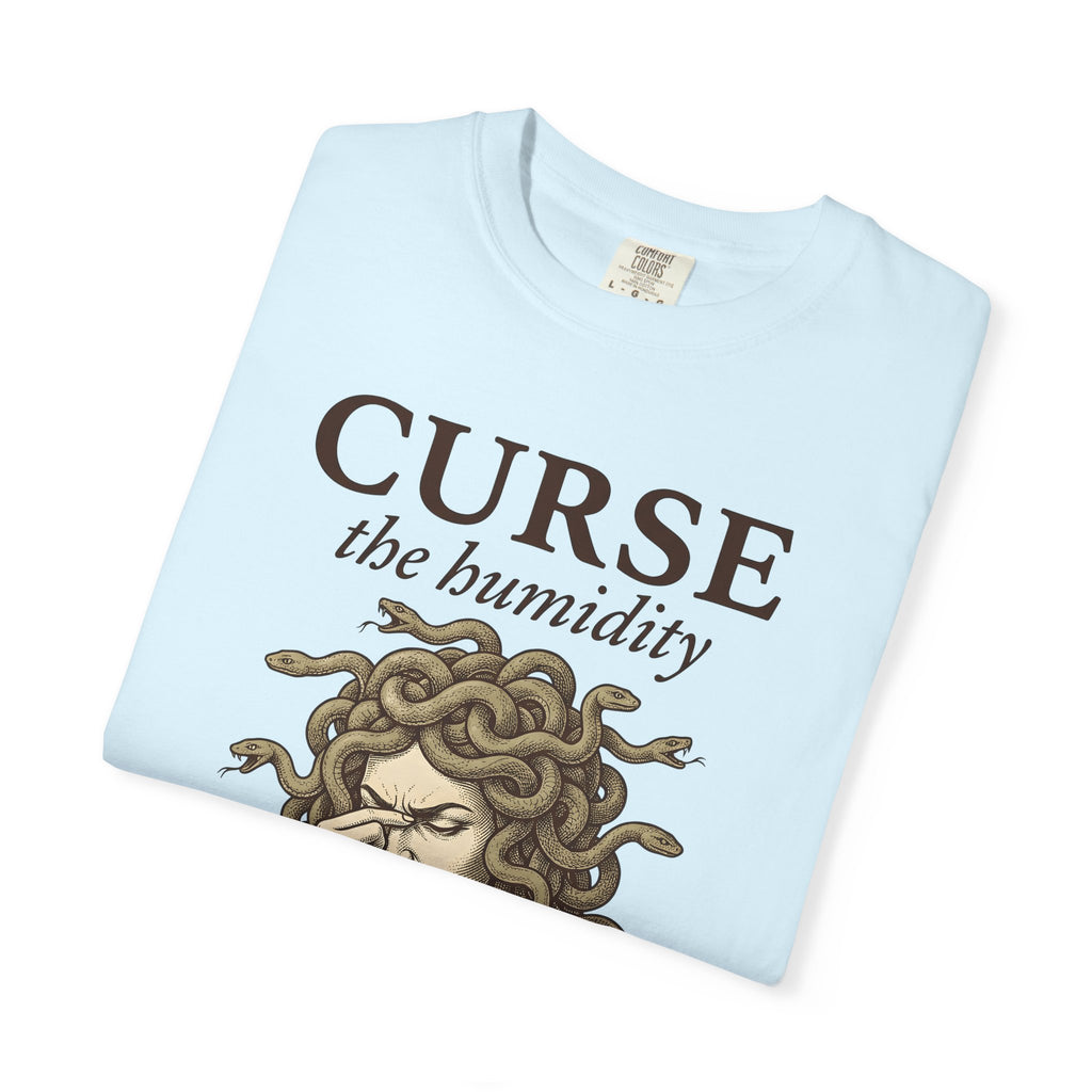 Medusa Design Shirt St. Valentine's Day Folklore Gift Women Distressed Tee Gorgon T-Shirt Valentine Fan Vintage Tshirt Mythology Graphic Ink
