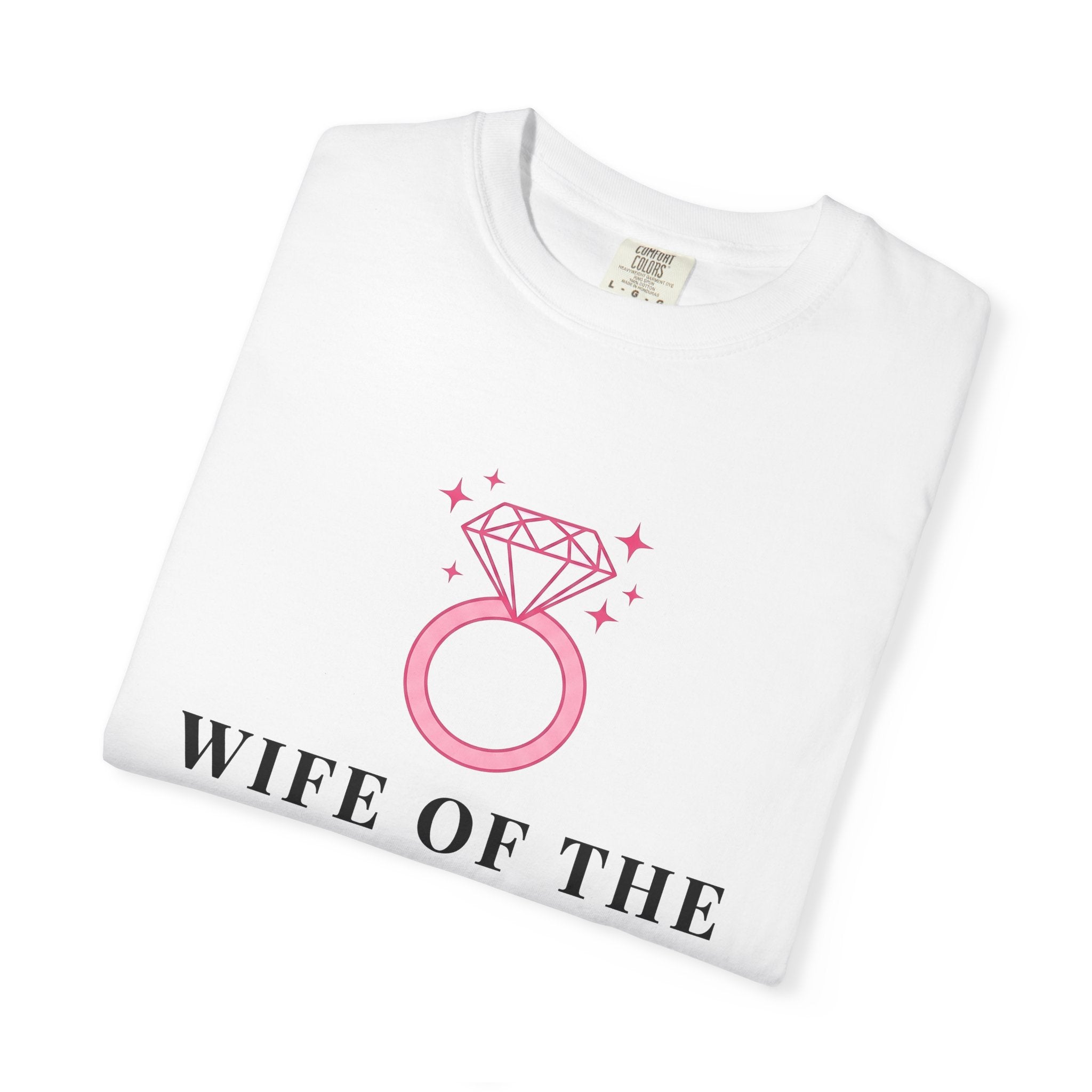 Diamond Ring Shirt Bridal Bachelorette Gift Women Minimalist Tee Engagement Ring T-Shirt Bride Fan Simple Tshirt Hen Party Graphic Modern