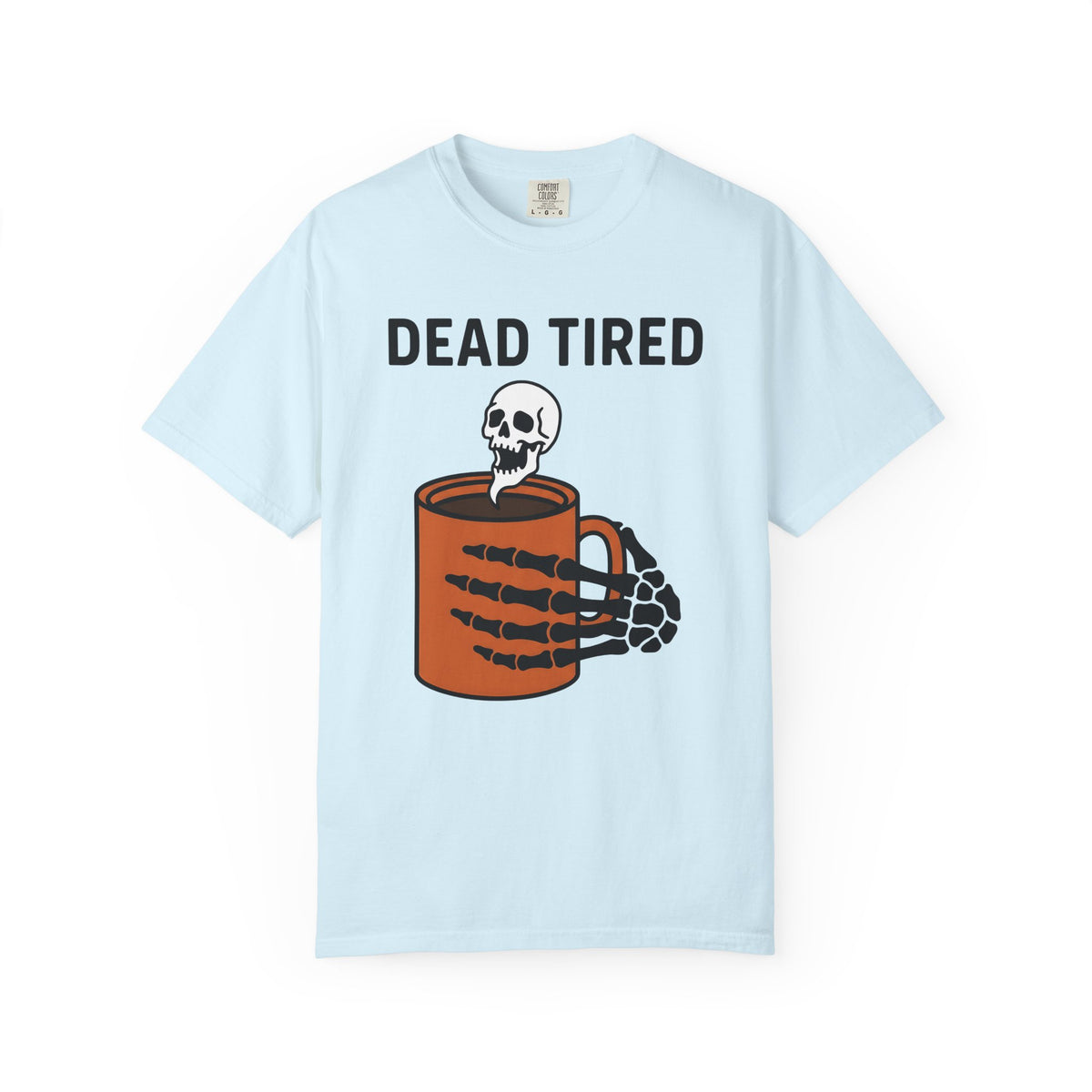 Skeleton Coffee Cup Shirt Coffee Party Unisex Gift Animated Tee Coffee Mug