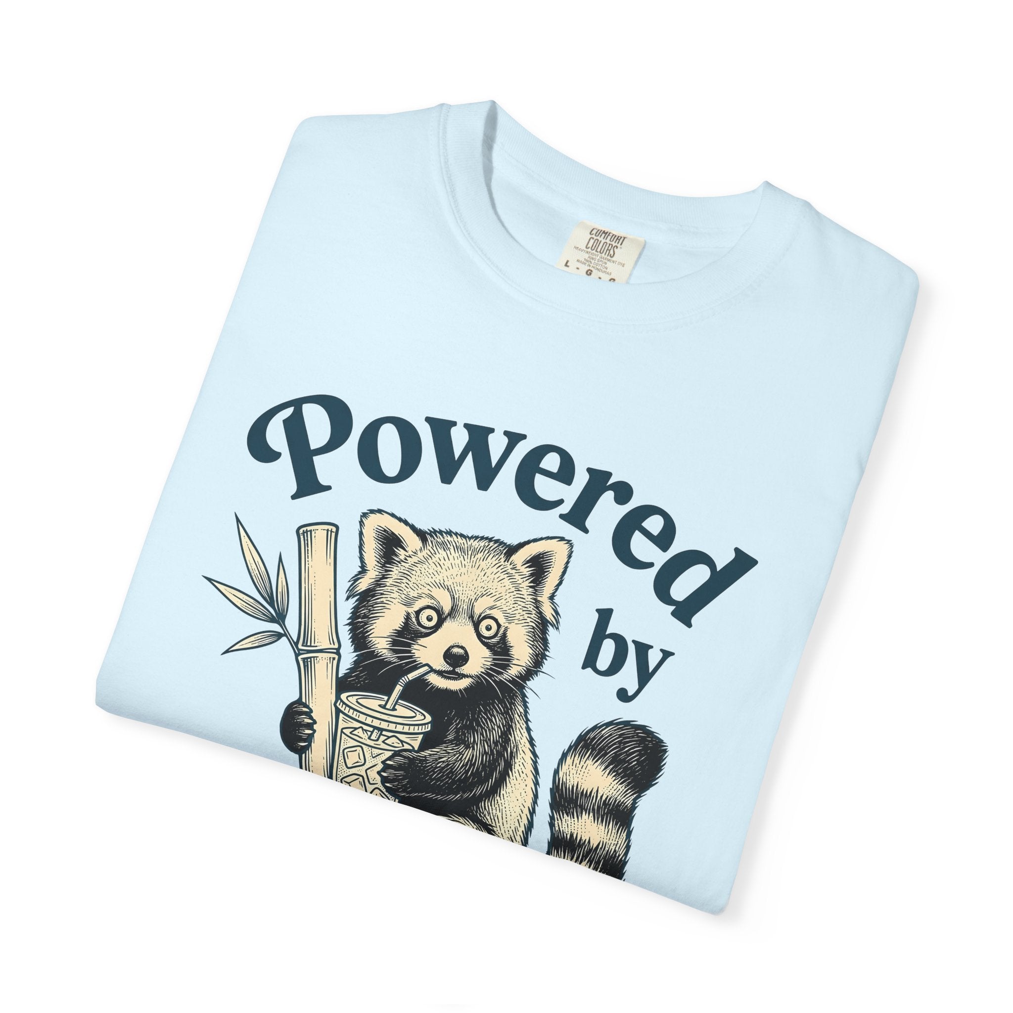 Red Panda Design Shirt Funny Wildlife Gift Women Retro Tee Panda T-Shirt Humor Fan Cartoon Tshirt Animal Graphic Sketch Bamboo Stalk Tshirt