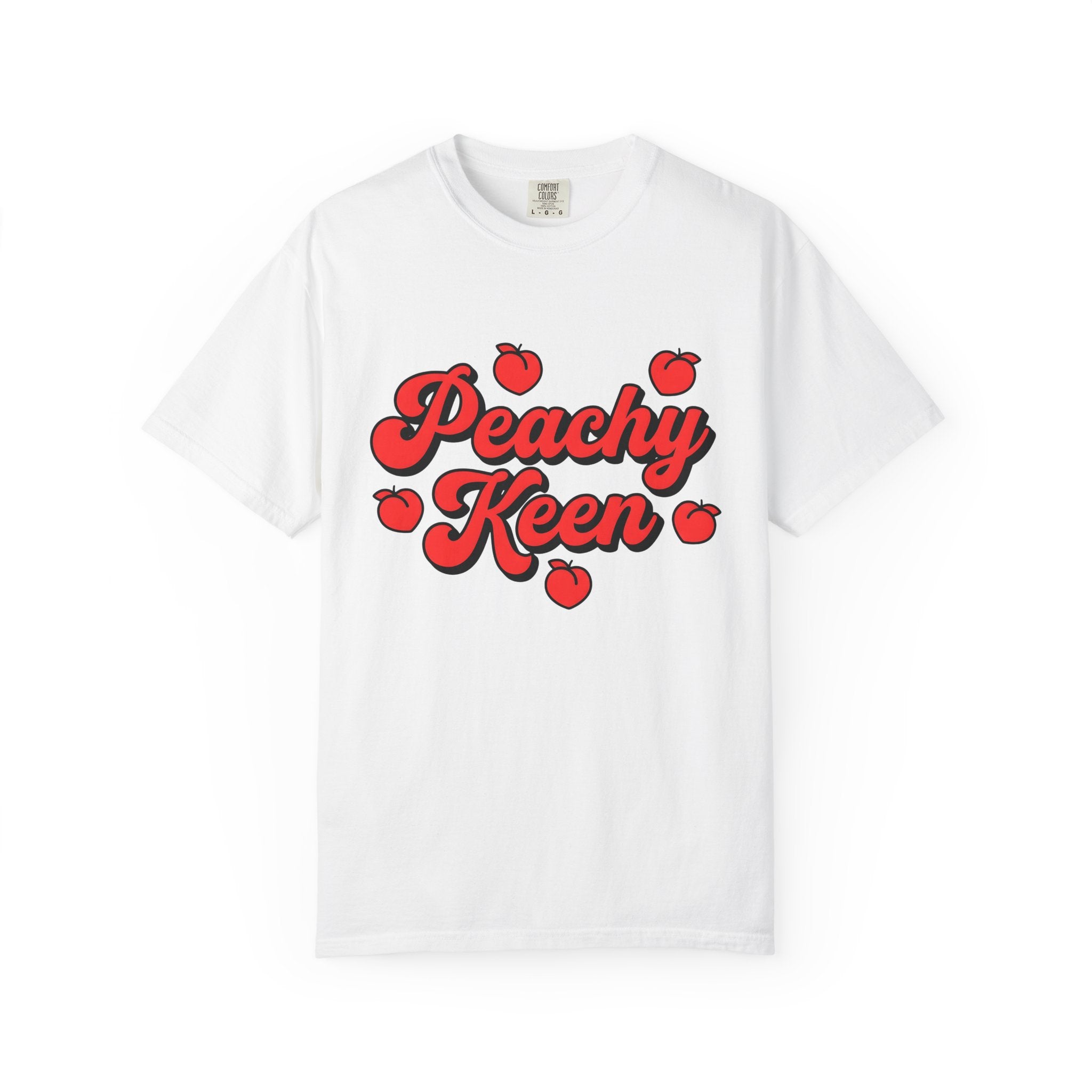 Peach Graphic Shirt St. Valentine's Day Humor Gift Women Bold Tee Peach T-Shirt Valentine Fan Vibrant Tshirt Funny Graphic Retro Fruit