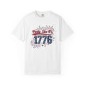 American Numbers Shirt 4Th Of July Event Gift Women Statement Graphic Tee Numerals T-Shirt Independence Day Fan Typography Tshirt Party
