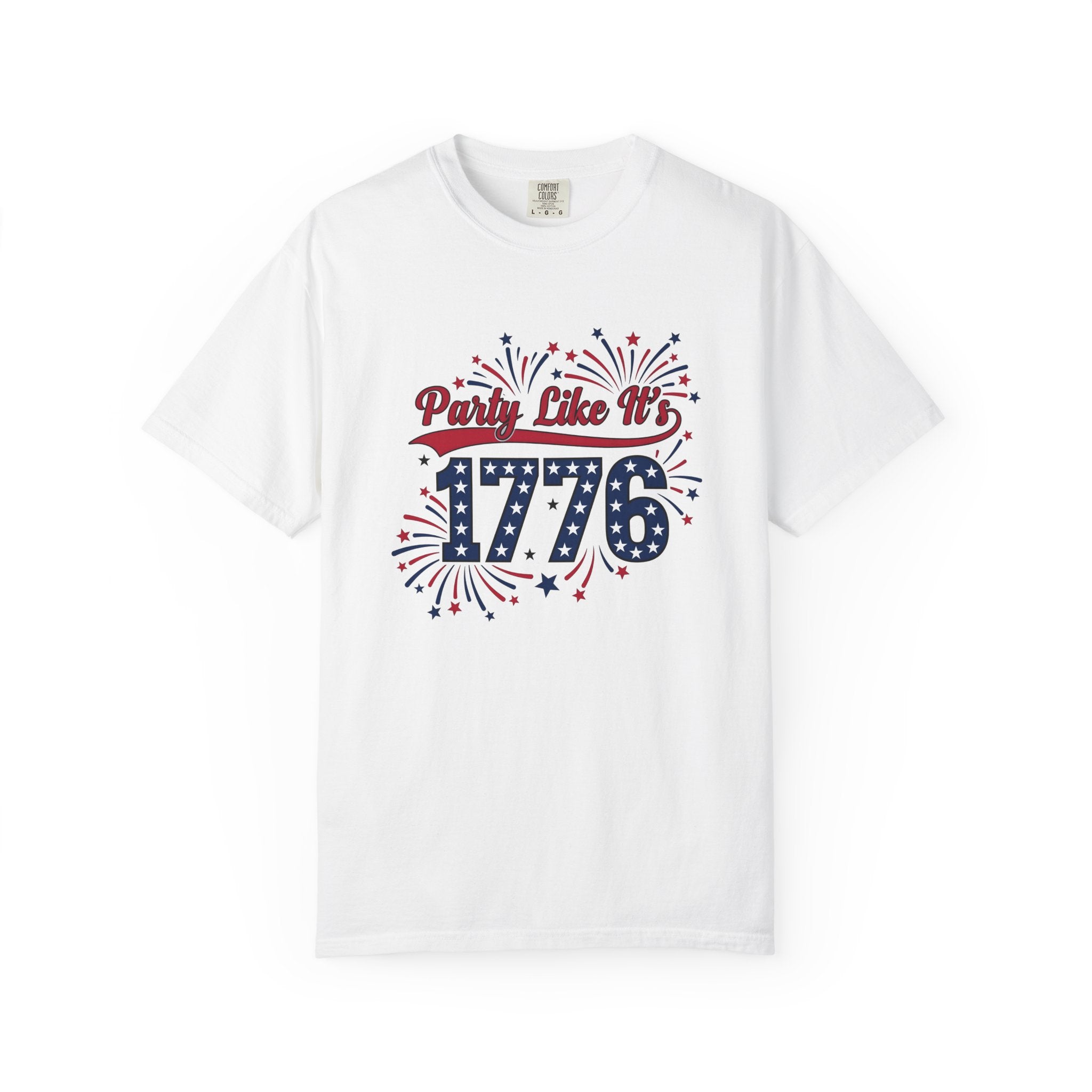 American Numbers Shirt 4Th Of July Event Gift Women Statement Graphic Tee Numerals T-Shirt Independence Day Fan Typography Tshirt Party