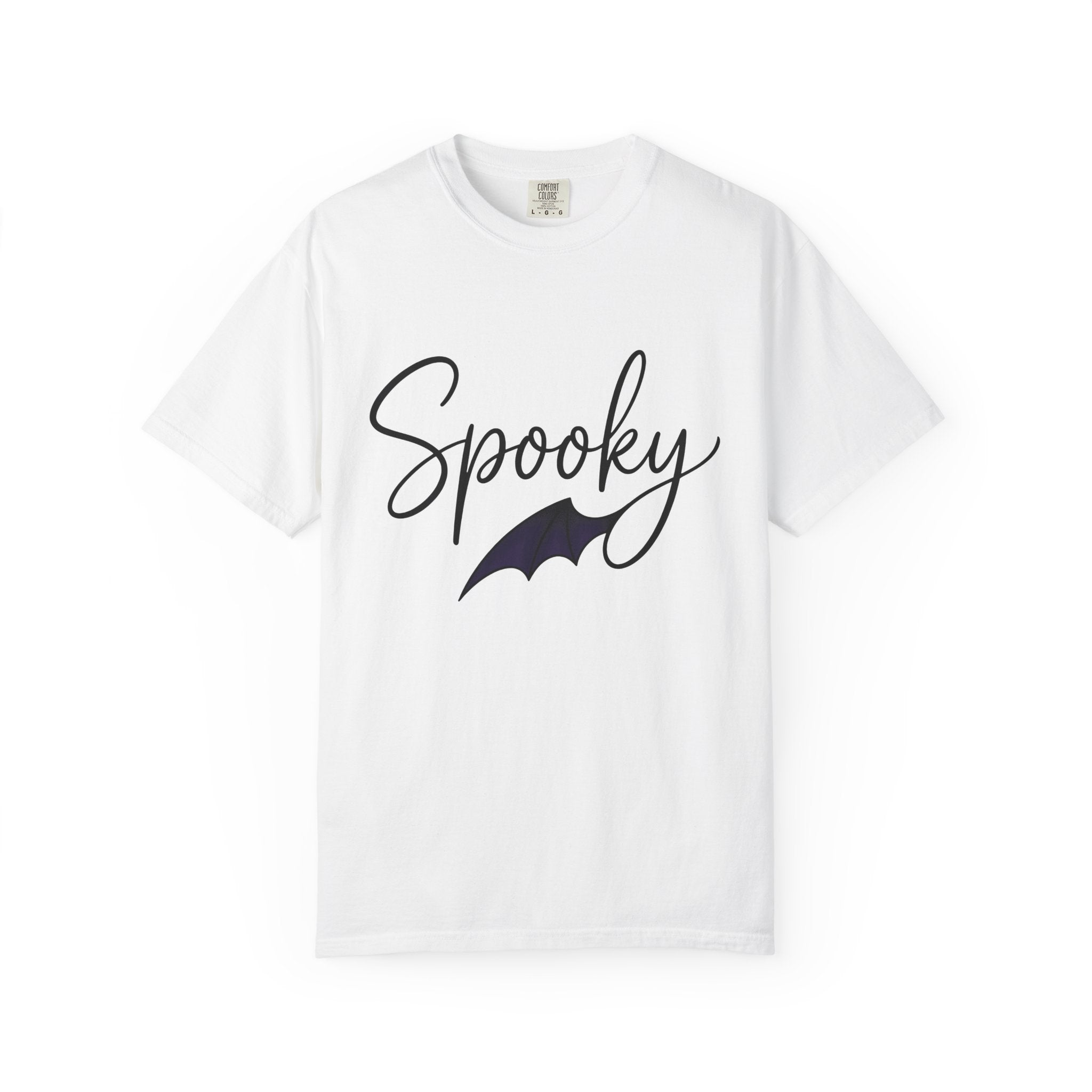 Bat Icon Shirt Halloween Dark Gift Women Cheerful Tee Vampire T-Shirt Horror Fan Gothic Graphic Tshirt Clean Wing Tshirt