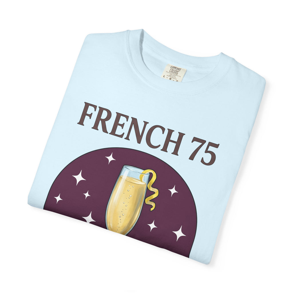 Champagne Flute Shirt Drinks Cocktail Gift Women Comic Tee Champagne Glass T-Shirt Beverage Fan Cartoon Tshirt Mixed Drink Graphic Vintage