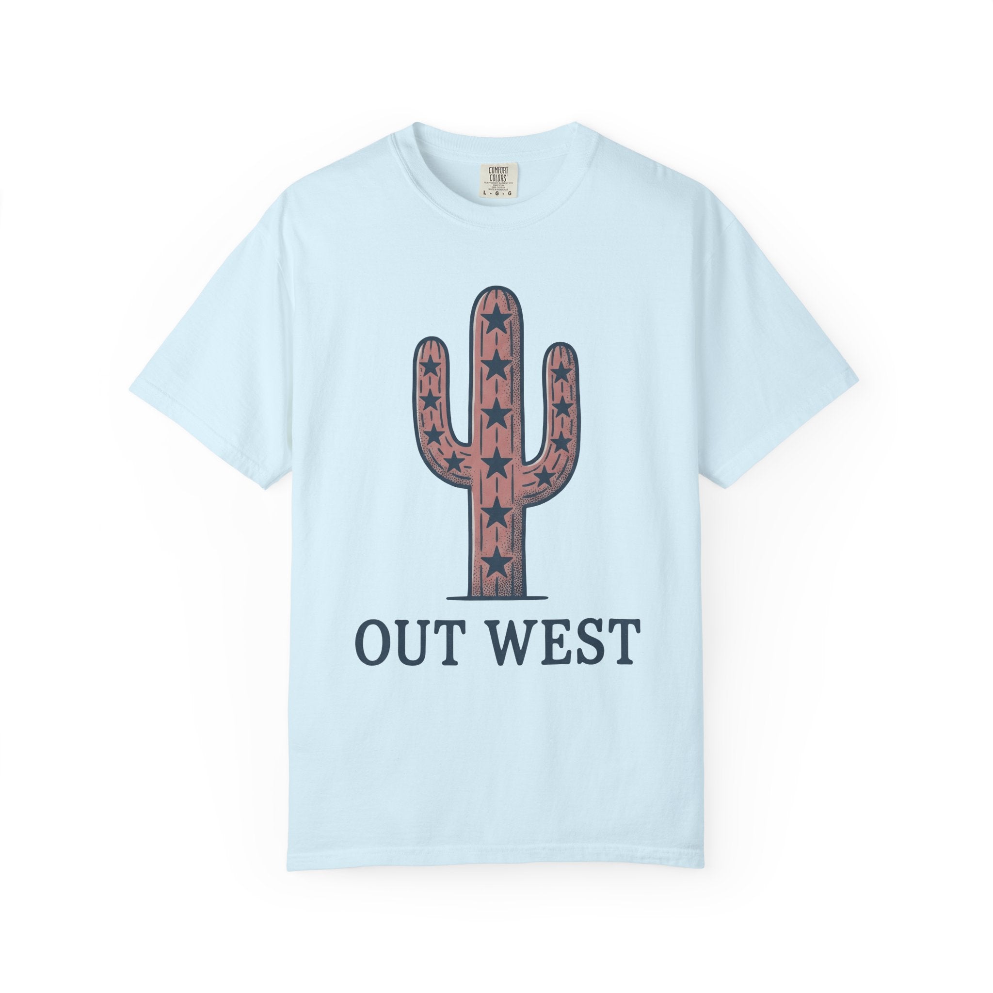 Cactus Art Shirt Cowgirl Wilderness Gift Women Cowboy Tee Succulent T-Shirt Rodeo Fan Western Tshirt Outdoor Graphic Retro Star Shapes