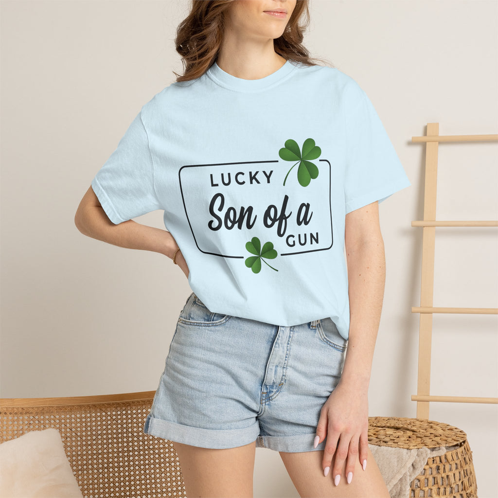 Clover Art Shirt St Patrick's Day Fun Gift Women Trendy Tee Shamrock T-Shirt St Patty's Fan Modern Tshirt Amusing Graphic Sleek Lucky Clover