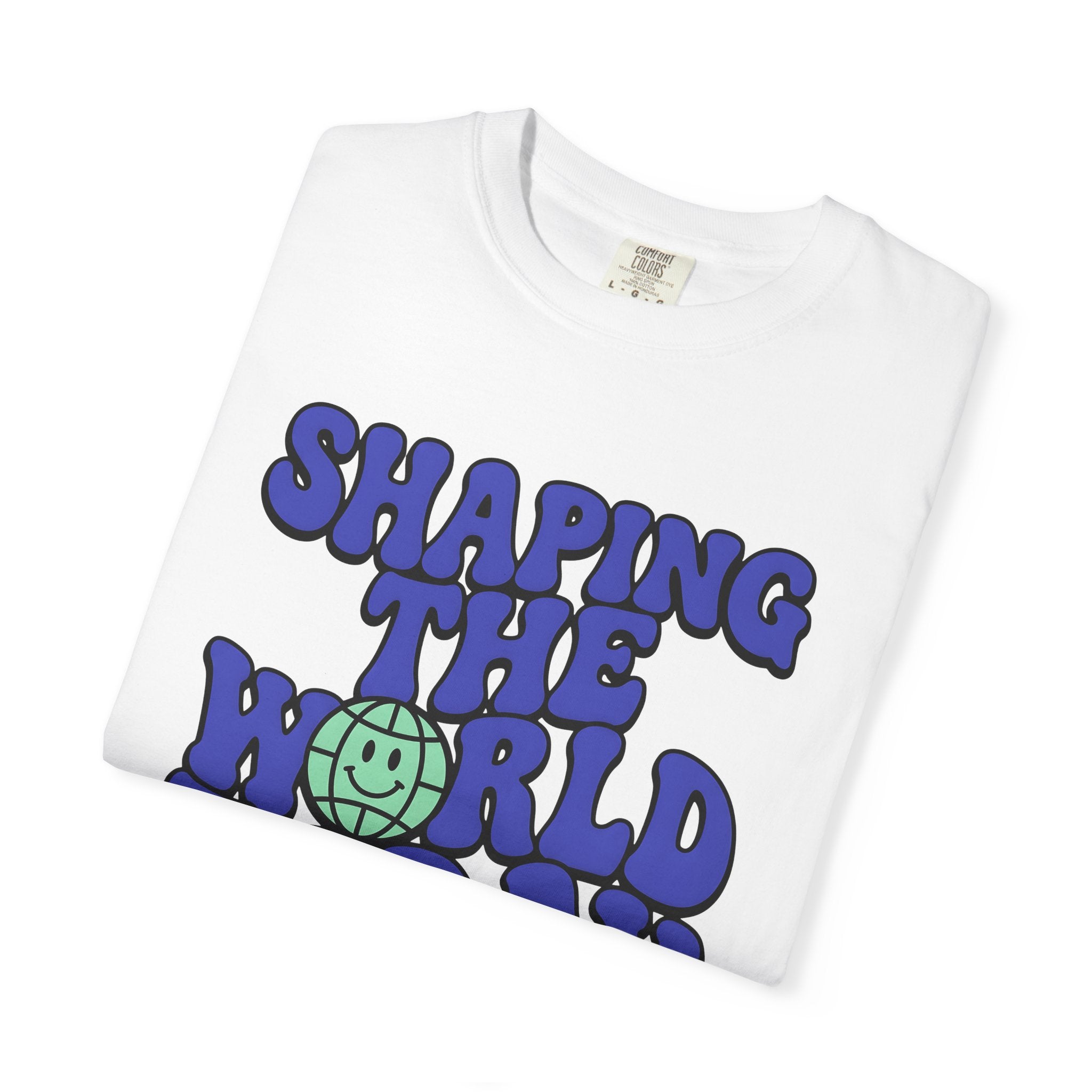 Joyful World Shirt Teachers Thanks Gift Women Playful Tee Happiness T-Shirt Educator Enthusiast Fun Tshirt Appreciation Graphic Old School