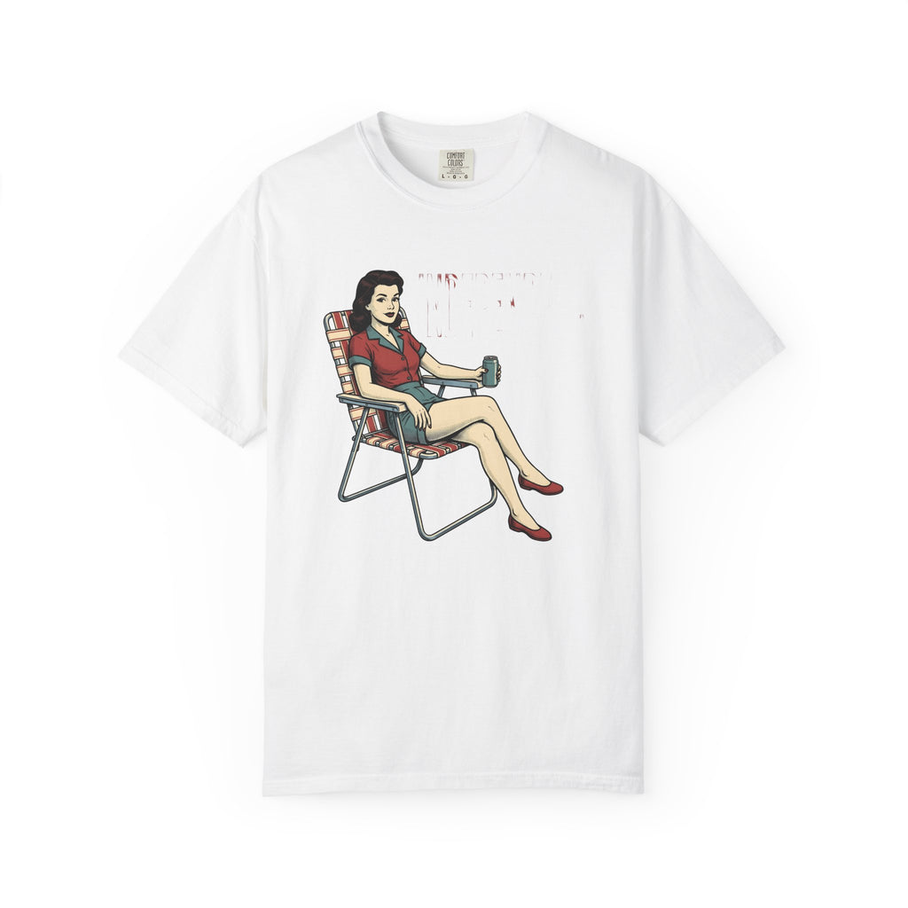 Pinup Woman Shirt 4th Of July Freedom Gift Women Throwback Tee Pinup Girl T-Shirt Independence Fan Retro Tshirt Liberty Graphic Illustrative