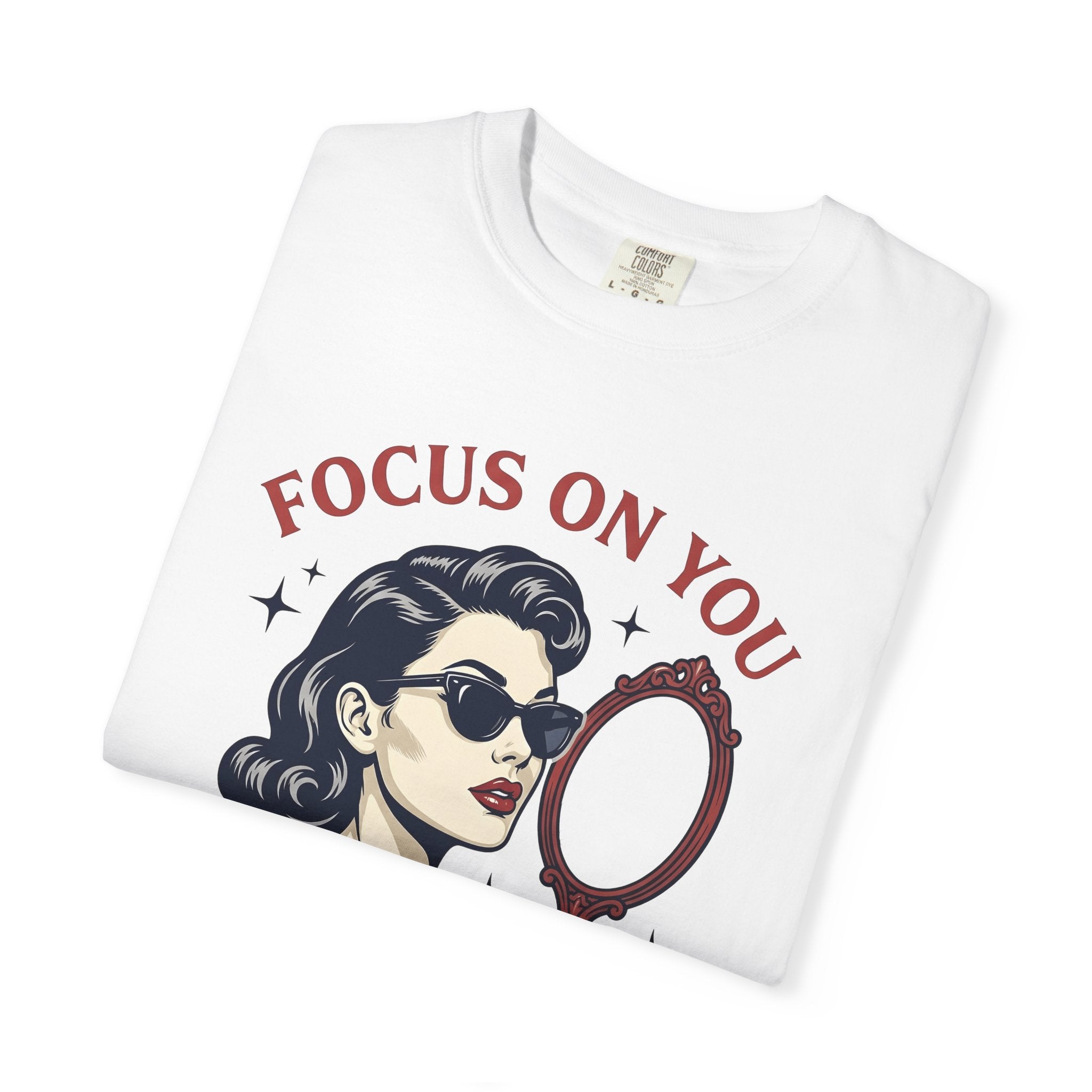 Retro Female Shirt Self Love Confidence Gift Women Retro Tee Vintage Woman T-Shirt Empowerment Enthusiast Vintage Style Tshirt Bold Graphic