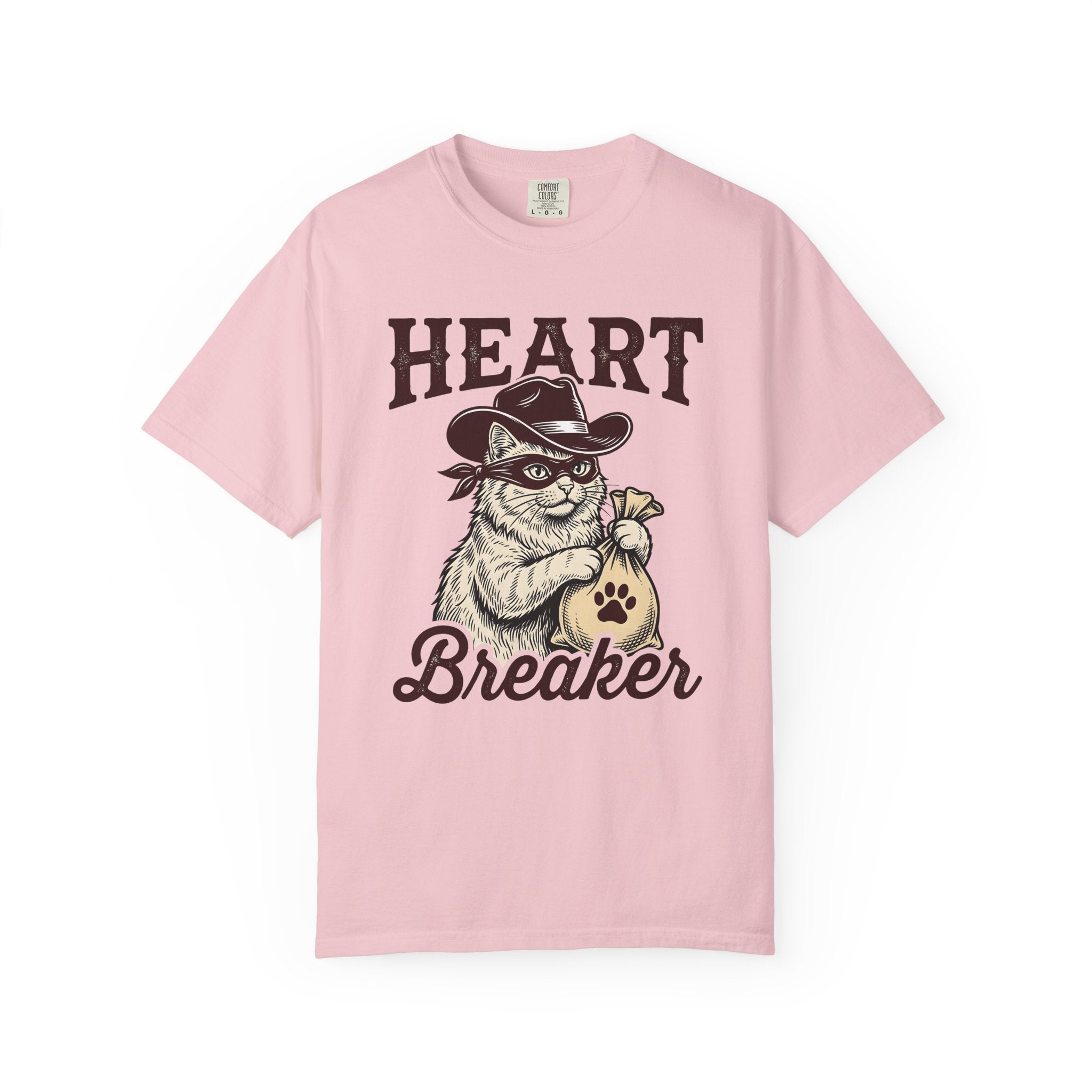 Cowboy Cat Shirt Cat Humor Gift Women Vintage Tee Kitty Cat T-Shirt Feline Fan Retro Tshirt Funny Graphic Hand Drawn Money Bag Tshirt