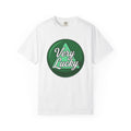 Green Triangle Patch Shirt St Patrick's Day Charm Gift Women Modern Graphic Tee Triangle Patch T-Shirt St Patricks Fan Graphic Design