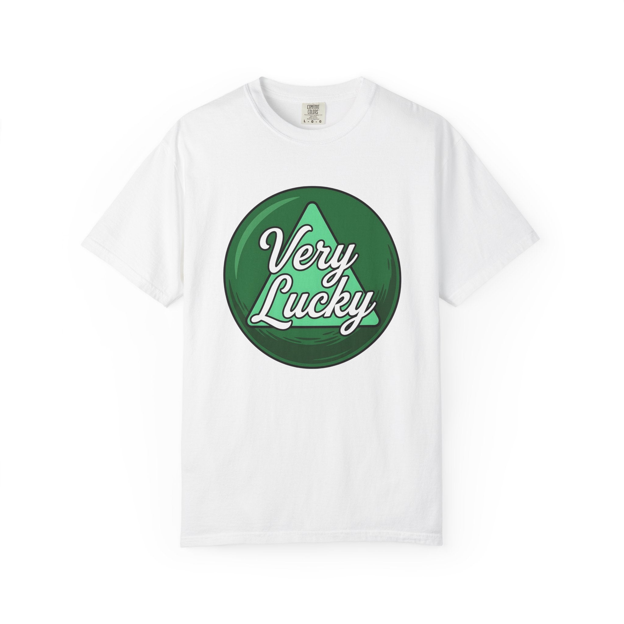 Green Triangle Patch Shirt St Patrick's Day Charm Gift Women Modern Graphic Tee Triangle Patch T-Shirt St Patricks Fan Graphic Design