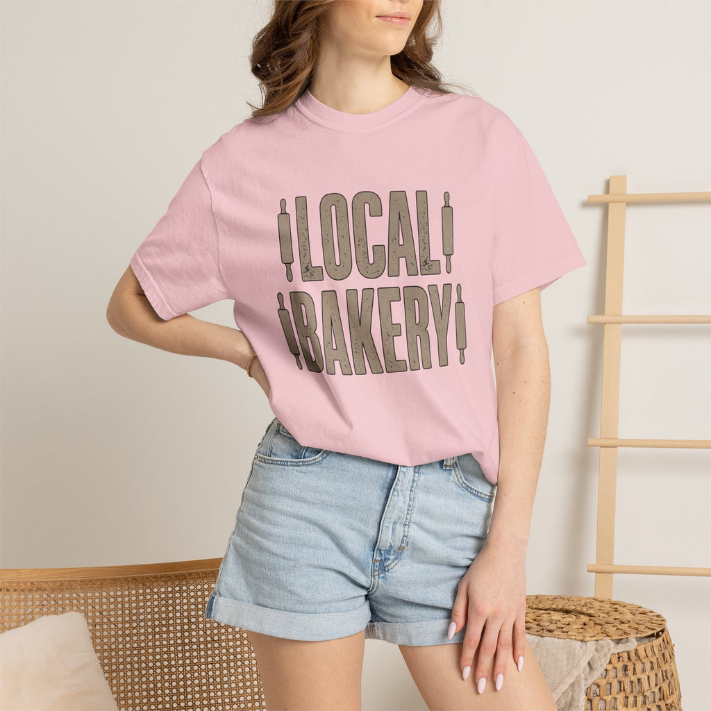 Rolling Pin Shirt Bakery Cuisine Gift Women Farmhouse Tee Baker T-Shirt Pastry Chef Foodie Rustic Tshirt Vintage Design Retro Pastry Tshirt