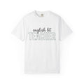 Teacher Quotes Shirt Teacher School Gift Women Contemporary Tee Inspirational T-Shirt Educator Enthusiast Modern Tshirt Education Graphic