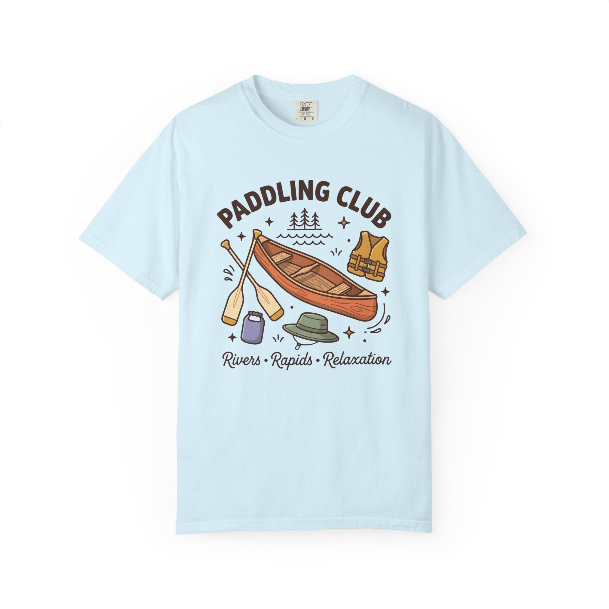 Canoe Oars Shirt Paddling Wilderness Gift Women Anime Tee Paddle T-Shirt Kayaking Enthusiast Manga Tshirt Outdoor Graphic Doodle Flotation