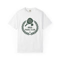 Paddle Racket Shirt Sports Exercise Gift Women Simple Tee Racket T-Shirt Athlete Enthusiast Minimalist Tshirt Fitness Graphic Retro Wreath
