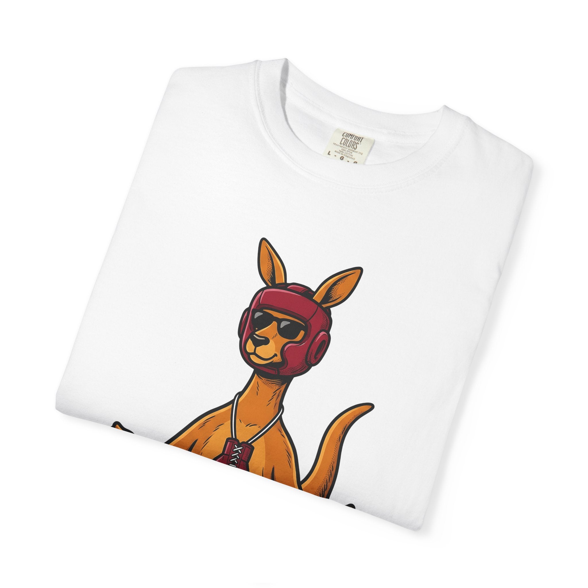 Fighting Kangaroo Shirt Sports Fitness Gift Women Comic Tee Roo T-Shirt Athlete Enthusiast Cartoon Tshirt Workout Graphic Vintage Mitts