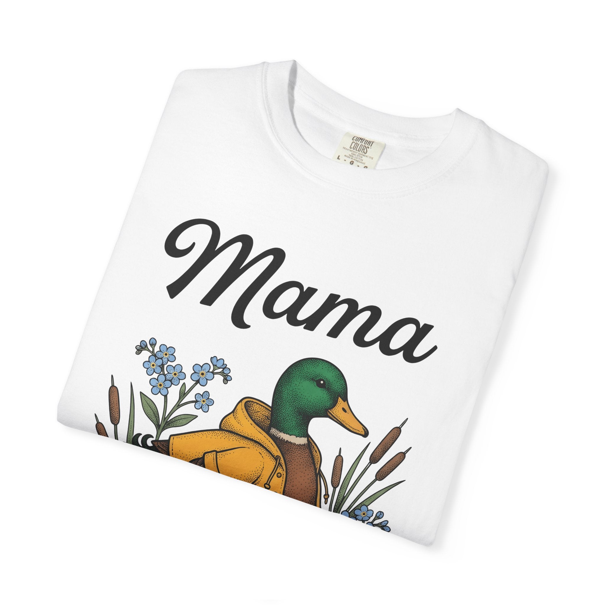 Duck Shirt Moms Wildlife Gift Women Classic Tee Duck T-Shirt Mom Fan Ducks Tshirt Wildlife Graphic Doodle Floral Tshirt