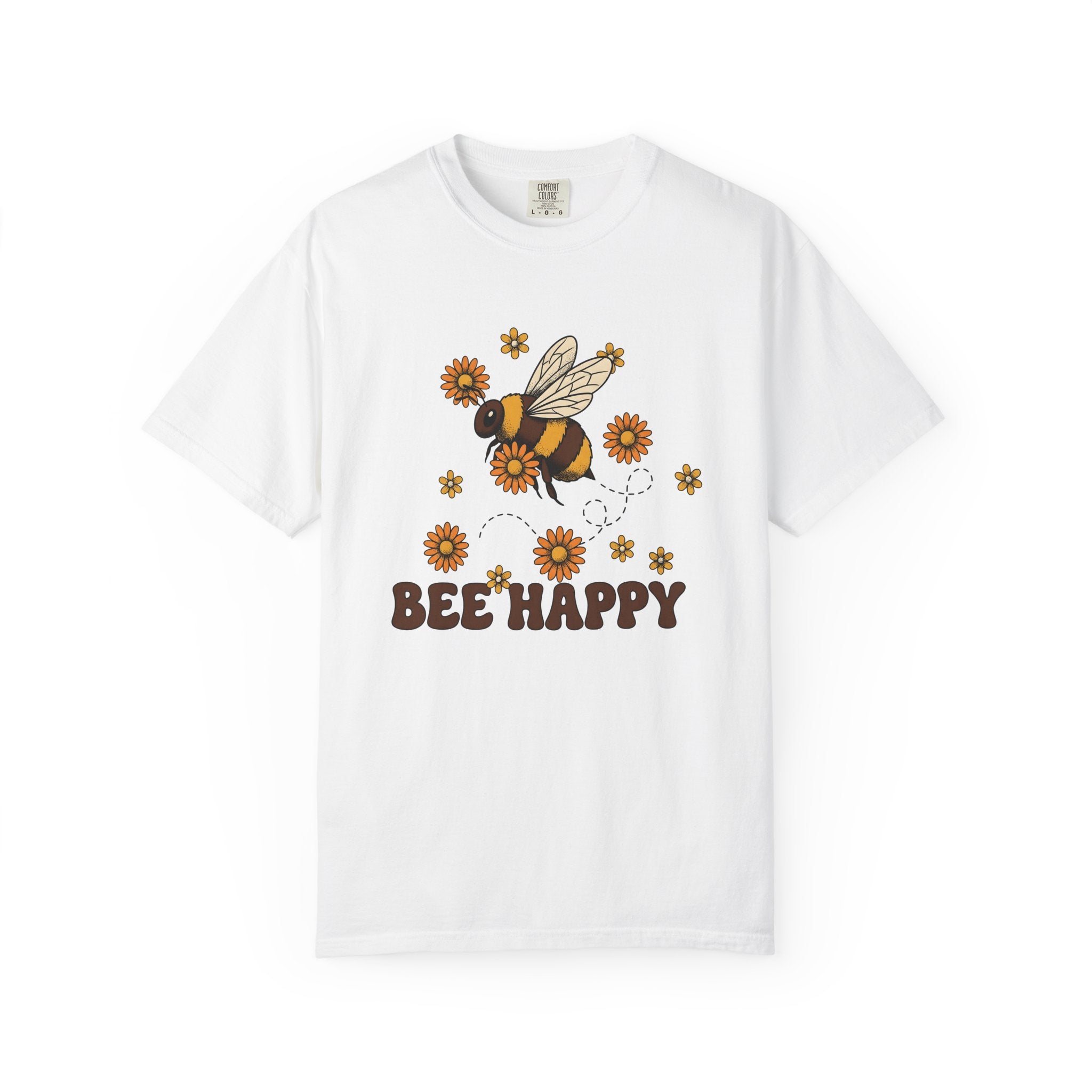 Bee Drawing Shirt Cottagecore Wilderness Gift Women Playful Tee Honeybee T-Shirt Cottage Fan Whimsical Tshirt Nature Graphic Hand Drawn