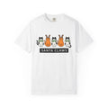 Holiday Cats Shirt Christmas Animal Gift Women Comic Tee Kitty Cat T-Shirt Xmas Fan Feline Graphic Tshirt Simple Antler Headband Tshirt