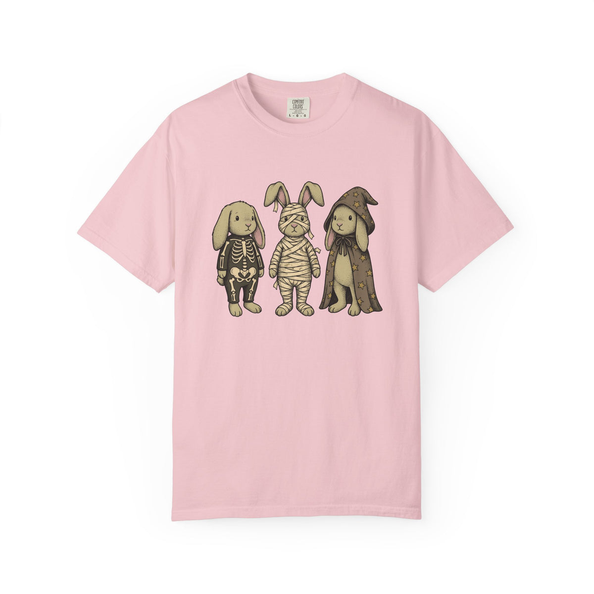 Rabbit Costume Shirt Halloween Fauna Unisex Gift Playful Tee Bunny T-Shirt