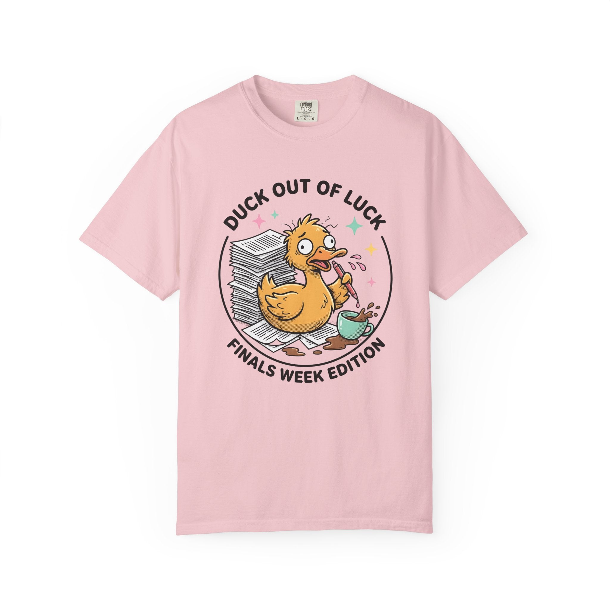 Anxious Duck Shirt Teachers Pupil Gift Women Comic Tee Duckling T-Shirt Educator Enthusiast Cartoon Tshirt Student Graphic Vintage Mug