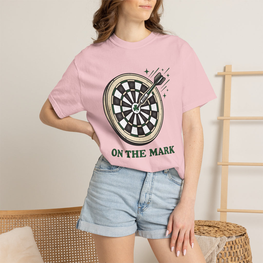 Dartboard Dart Shirt St Patrick's Day Sports Gift Women Vintage Tee Darts T-Shirt Athlete Fan Distressed Tshirt Athletic Graphic Retro