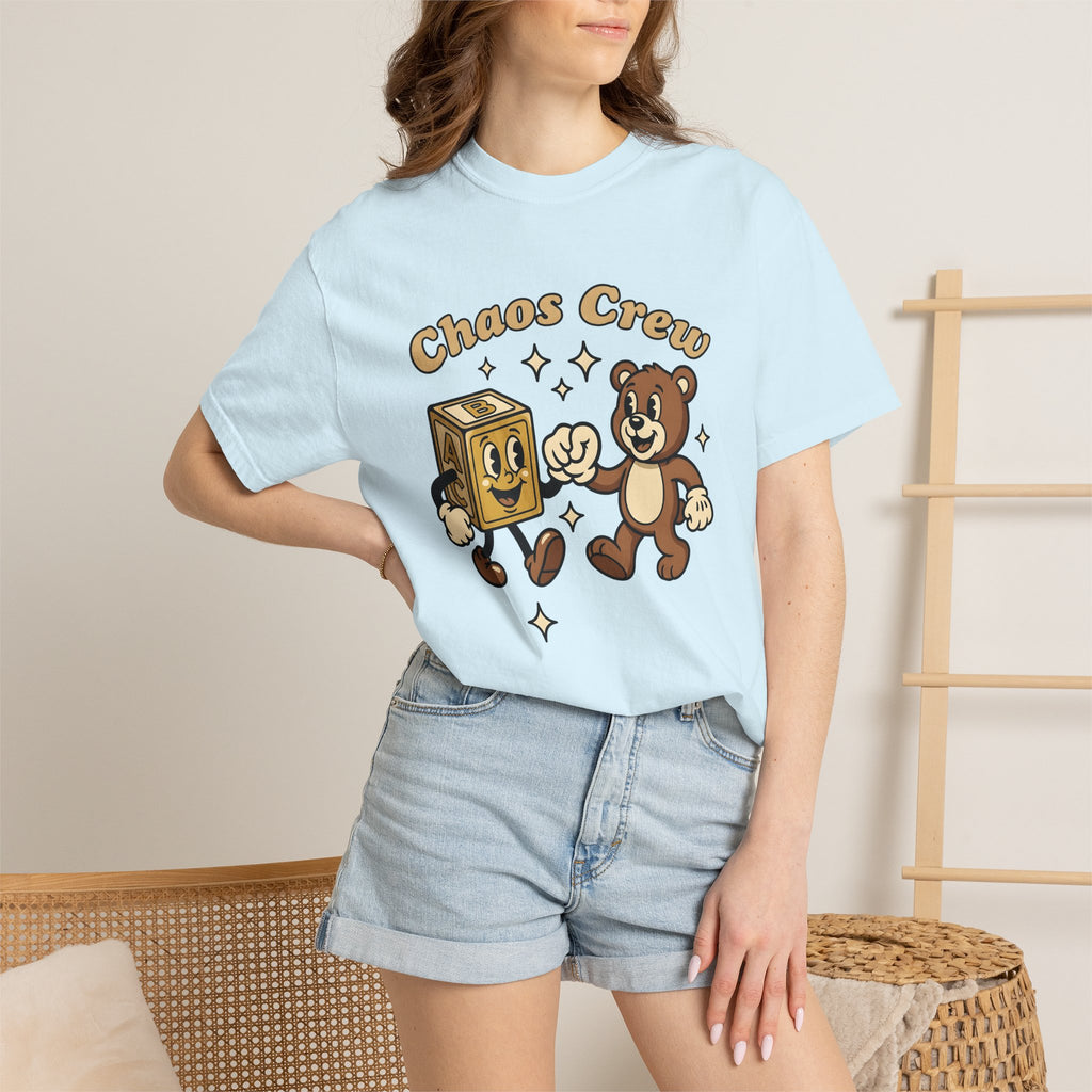 Teddy Bear Cube Shirt Moms Household Gift Women Comic Tee Teddy Cube T-Shirt Motherhood Fan Cartoon Tshirt Home Graphic Vintage Sparkles