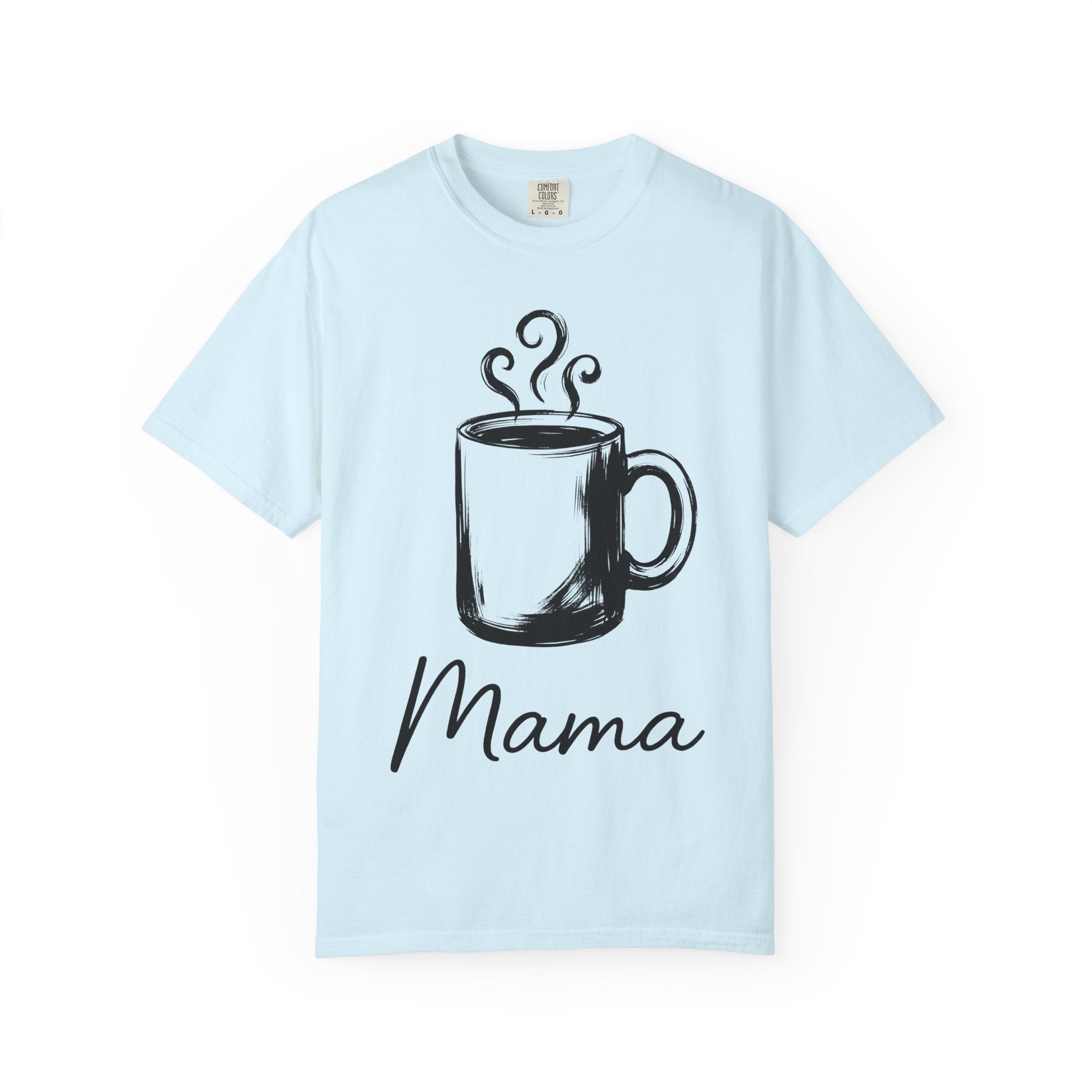 Coffee Cup Shirt Moms Espresso Gift Women Sketch Tee Mug T-Shirt Mother Fan Coffee Mug Tshirt Caffè Graphic Simple Vapor Tshirt