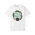 Treasure Pot Shirt St Patrick's Day Chance Gift Women Doodle Tee Treasure Chest T-Shirt Luck Fan Hand Drawn Tshirt Fortune Graphic Rustic