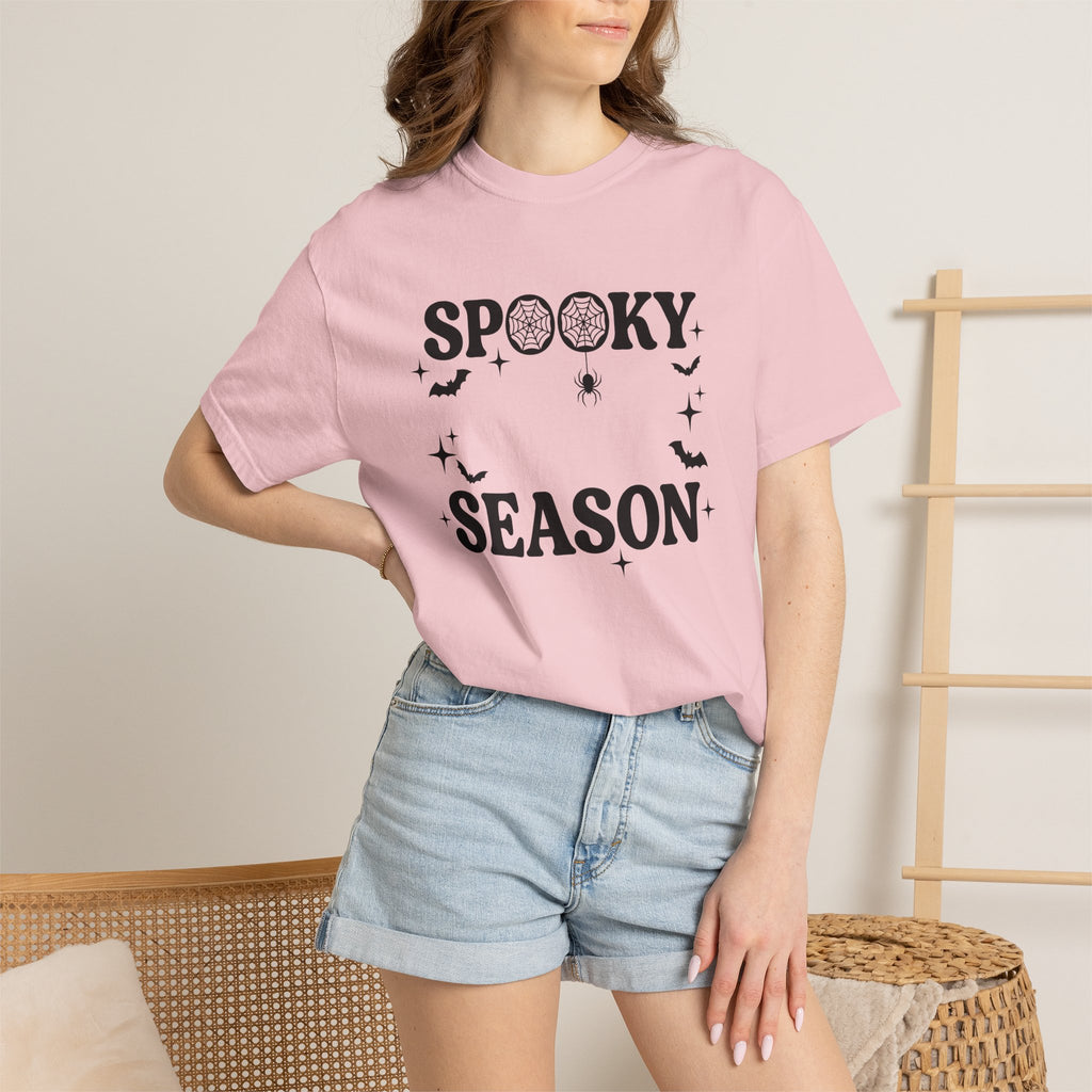 Spiderweb Bat Shirt Halloween Gothic Gift Women Bold Tee Batwing T-Shirt Horror Fan Dark Tshirt Gothic Graphic Retro Stars Tshirt