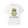 Chick Sunnies Shirt Easter Critter Gift Women Line Art Tee Baby Chick T-Shirt Easter Fan Simple Drawing Graphic Creature Design Classic