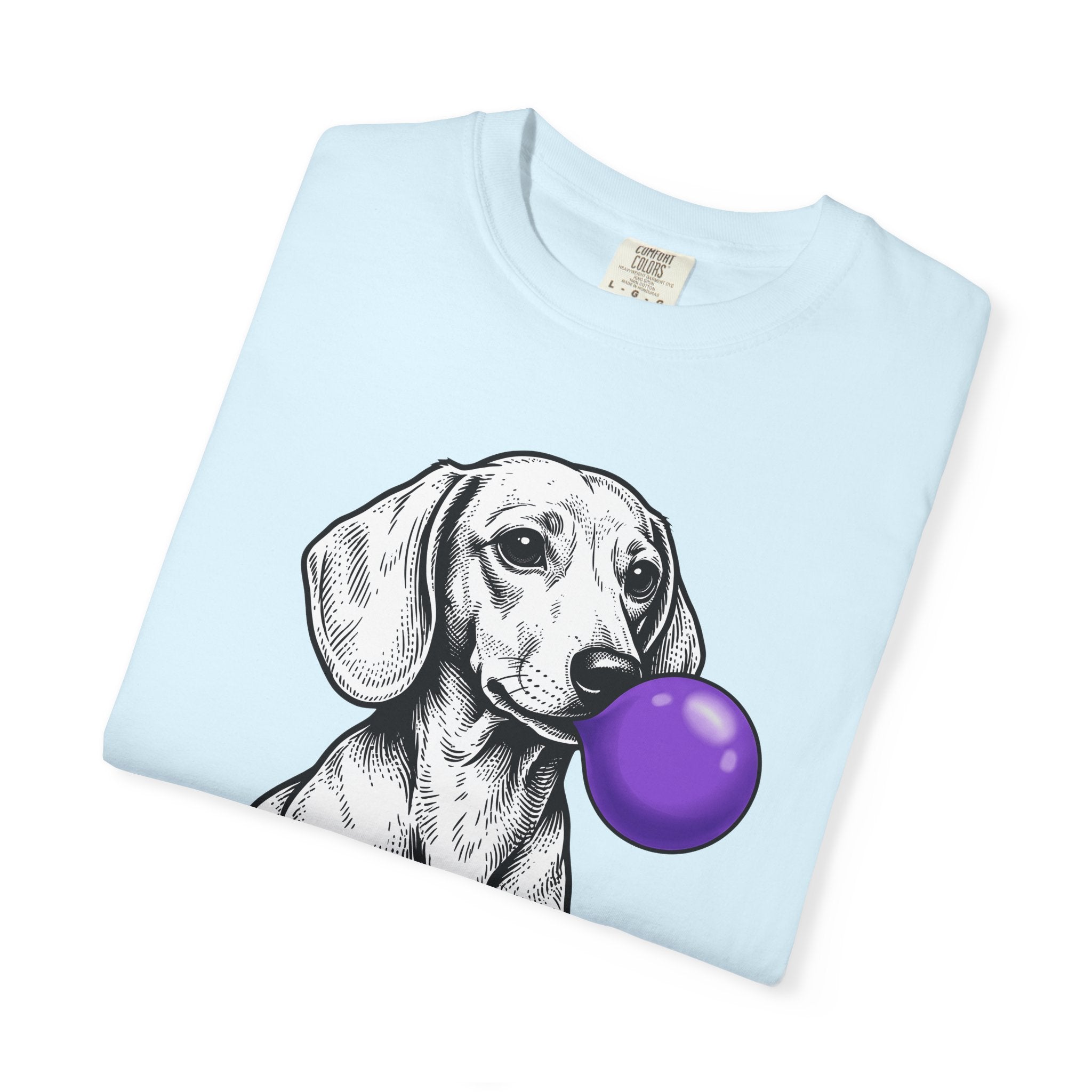 Dachshund Pet Shirt Dog Dog Gift Women Cartoon Tee Wiener Dog T-Shirt Dog Fan Hound Tshirt Canine Graphic Hand Drawn Gum Tshirt