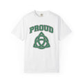 Celtic Braid Shirt St Patrick's Day Claddagh Gift Women Weathered Tee Knotwork T-Shirt Shamrock Fan Celtic Knot Tshirt Claddagh Graphic